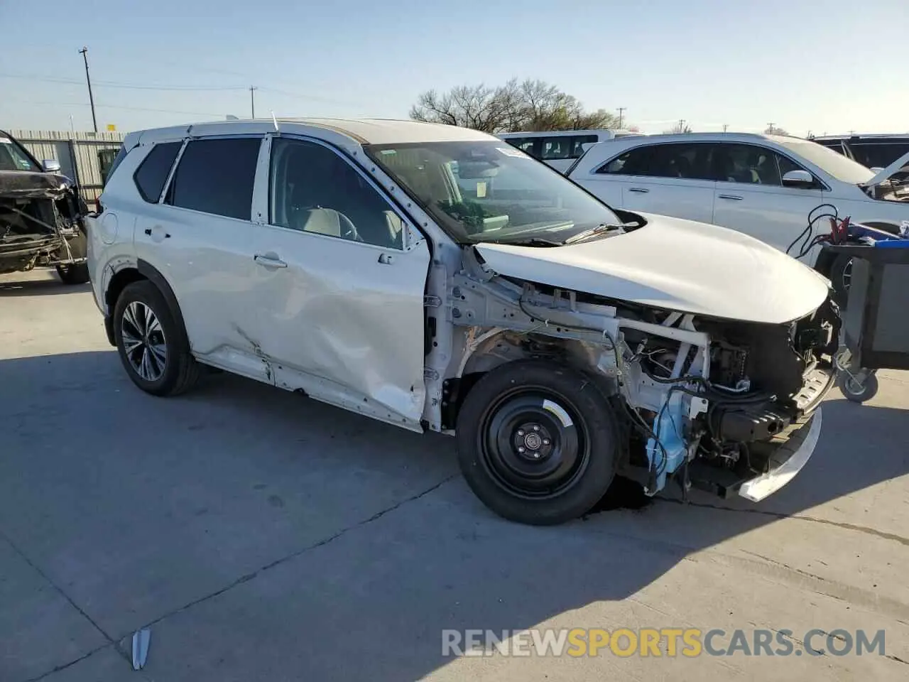 4 Photograph of a damaged car JN8BT3BAXPW411487 NISSAN ROGUE 2023