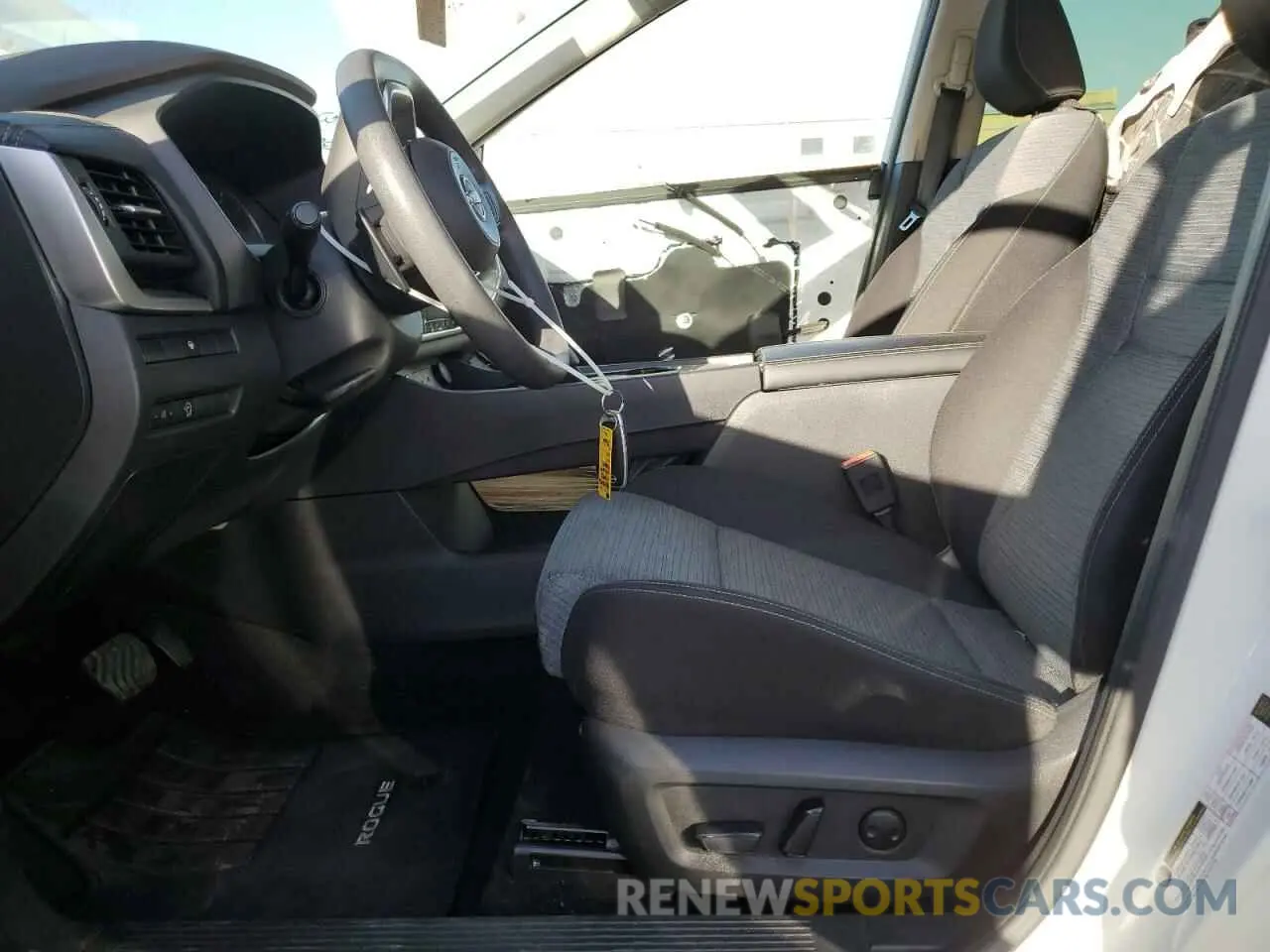 7 Photograph of a damaged car JN8BT3BAXPW411487 NISSAN ROGUE 2023