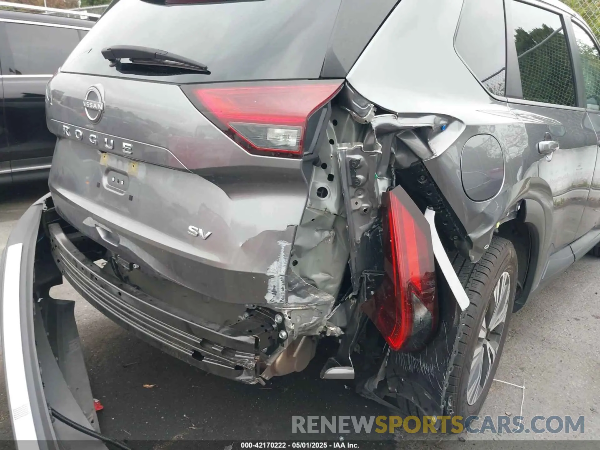 6 Photograph of a damaged car JN8BT3BAXPW414664 NISSAN ROGUE 2023
