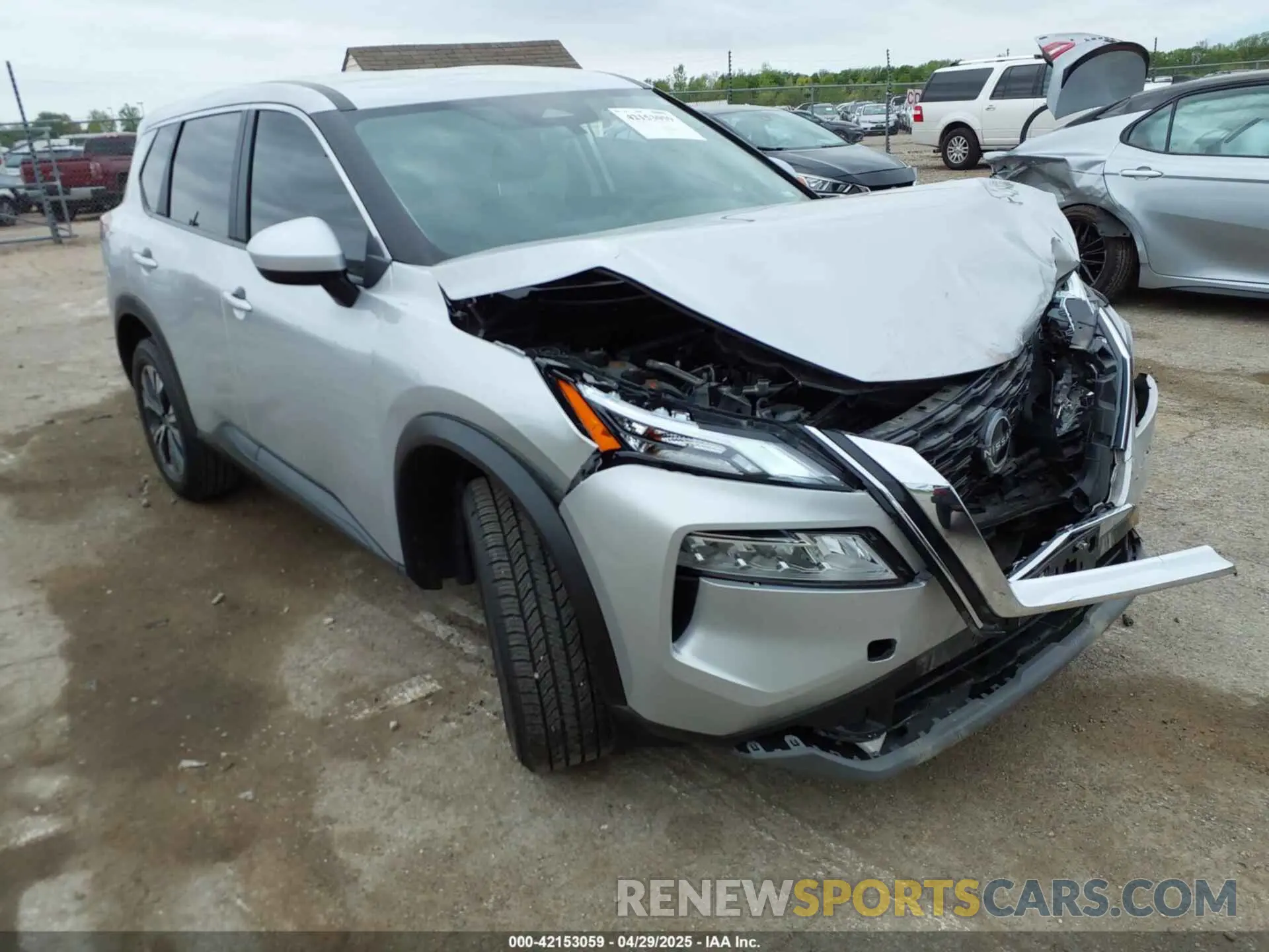 1 Photograph of a damaged car JN8BT3BAXPW418861 NISSAN ROGUE 2023