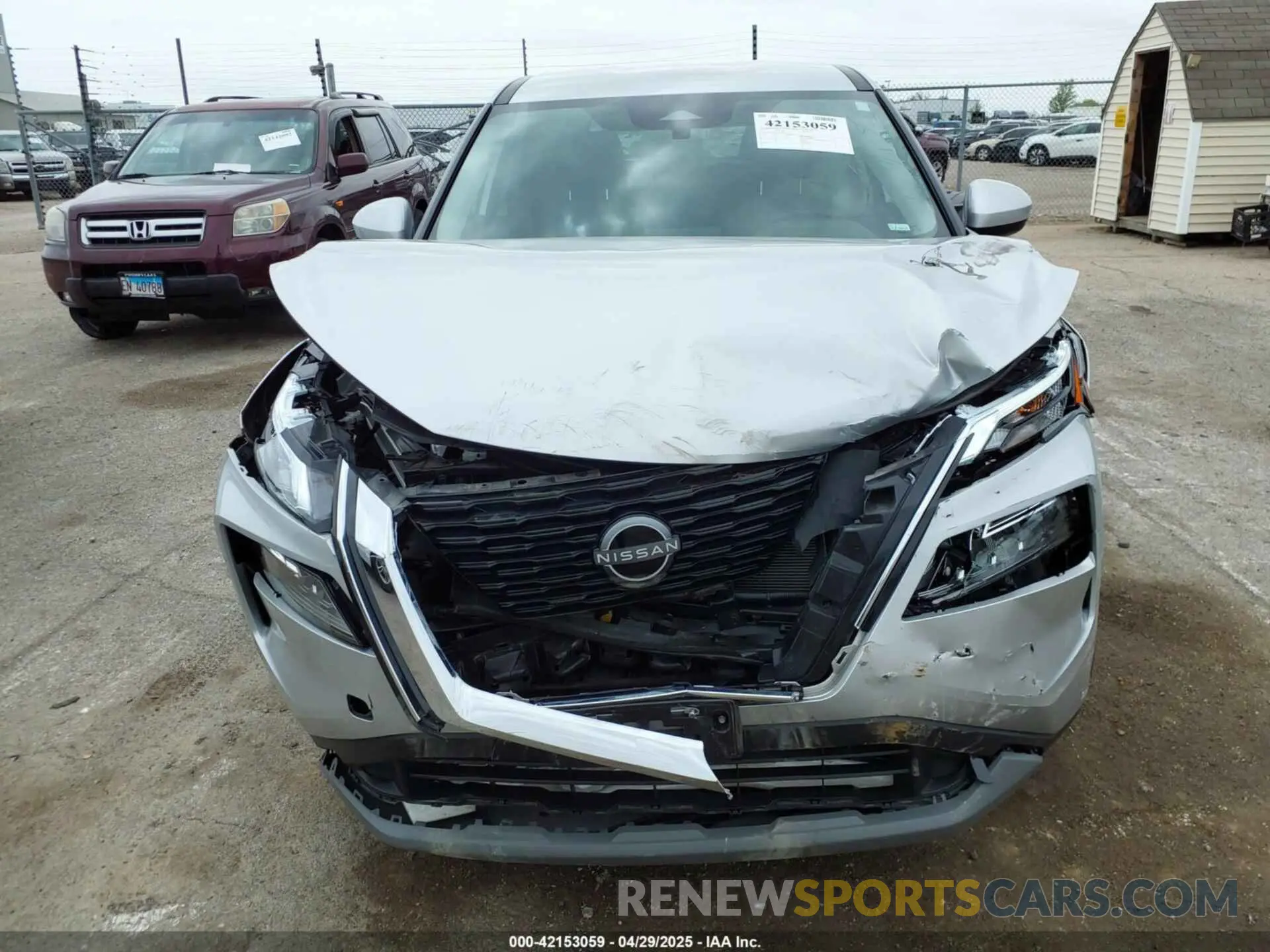 12 Photograph of a damaged car JN8BT3BAXPW418861 NISSAN ROGUE 2023