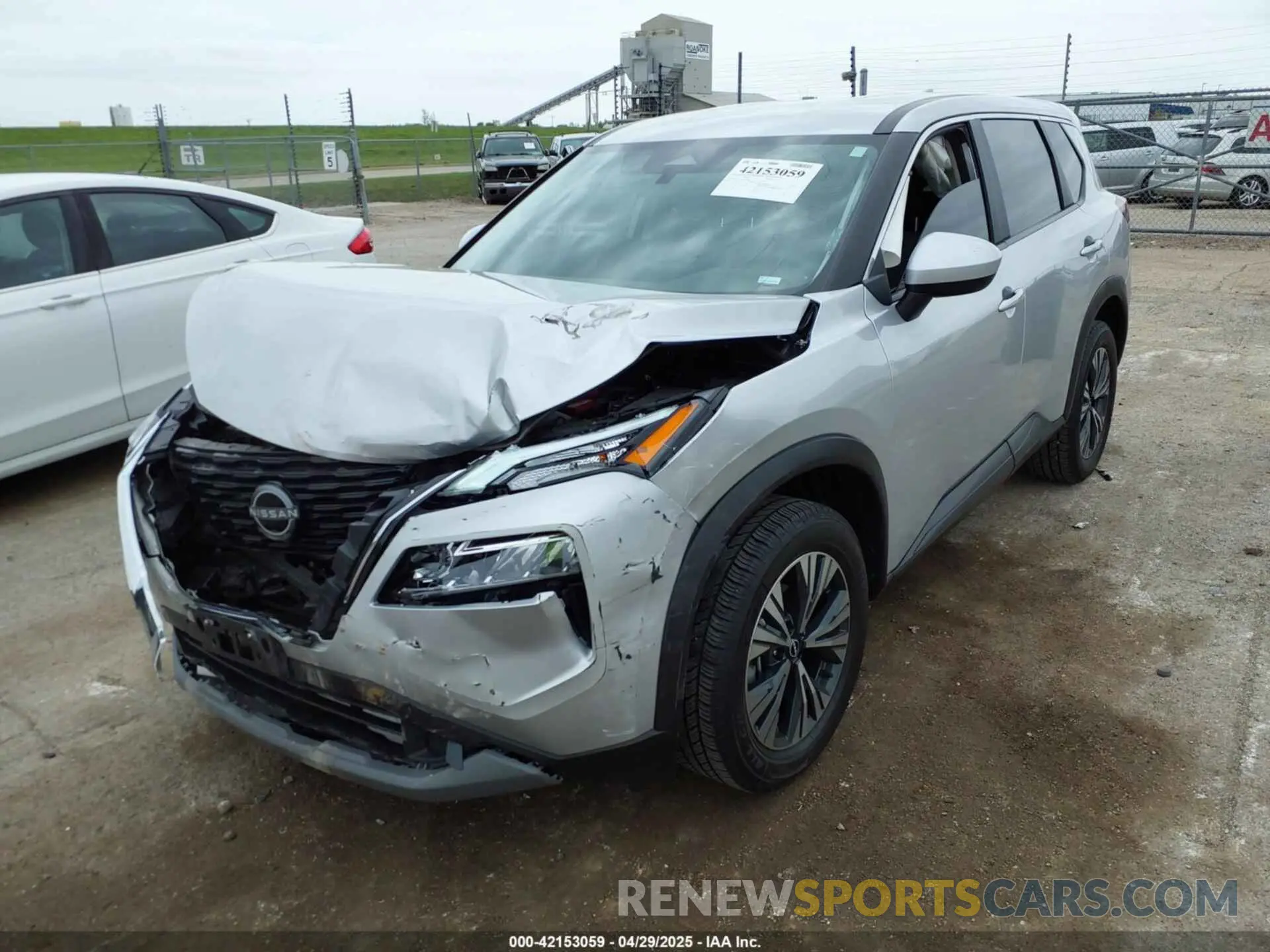 2 Photograph of a damaged car JN8BT3BAXPW418861 NISSAN ROGUE 2023
