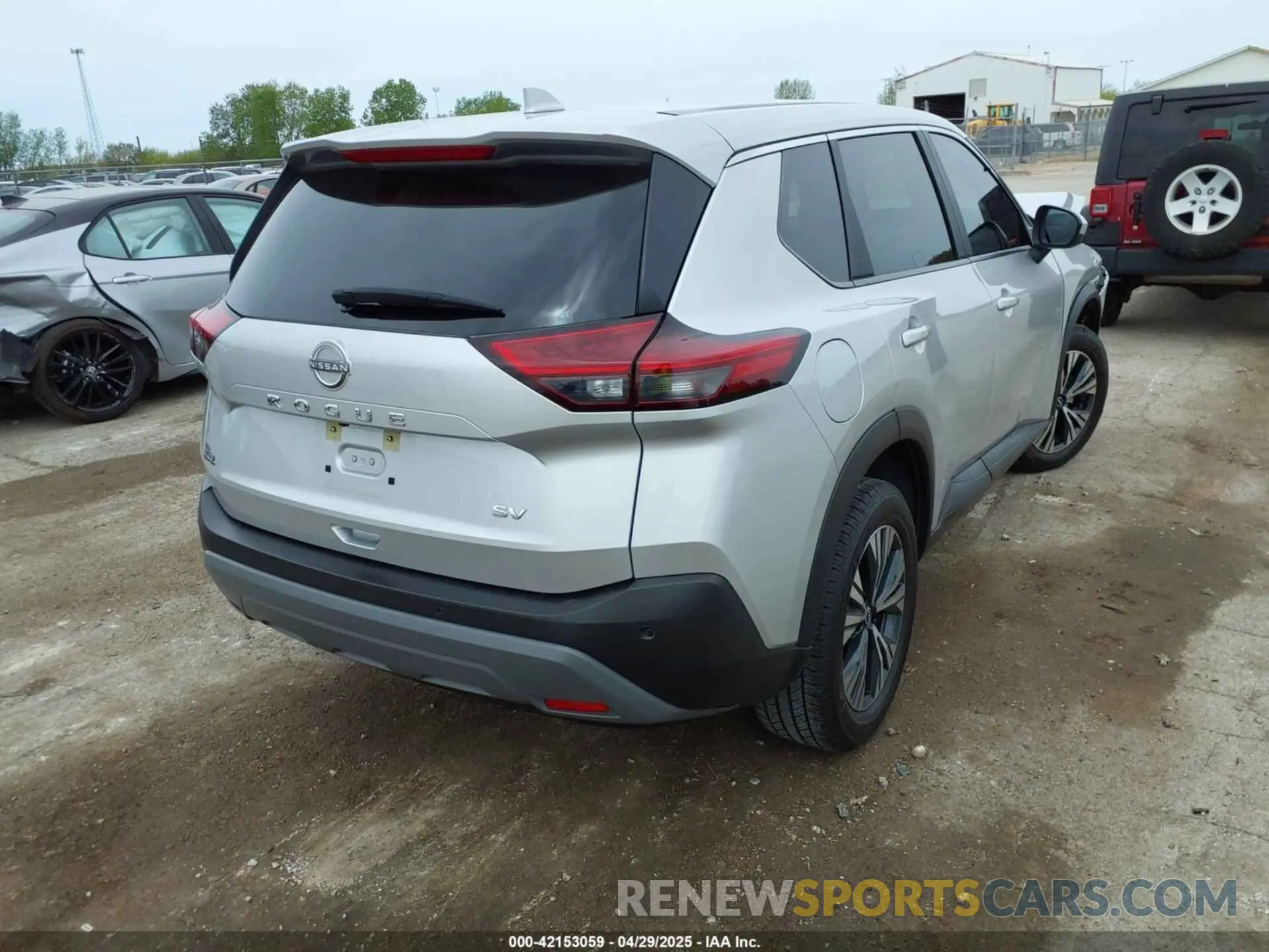 4 Photograph of a damaged car JN8BT3BAXPW418861 NISSAN ROGUE 2023