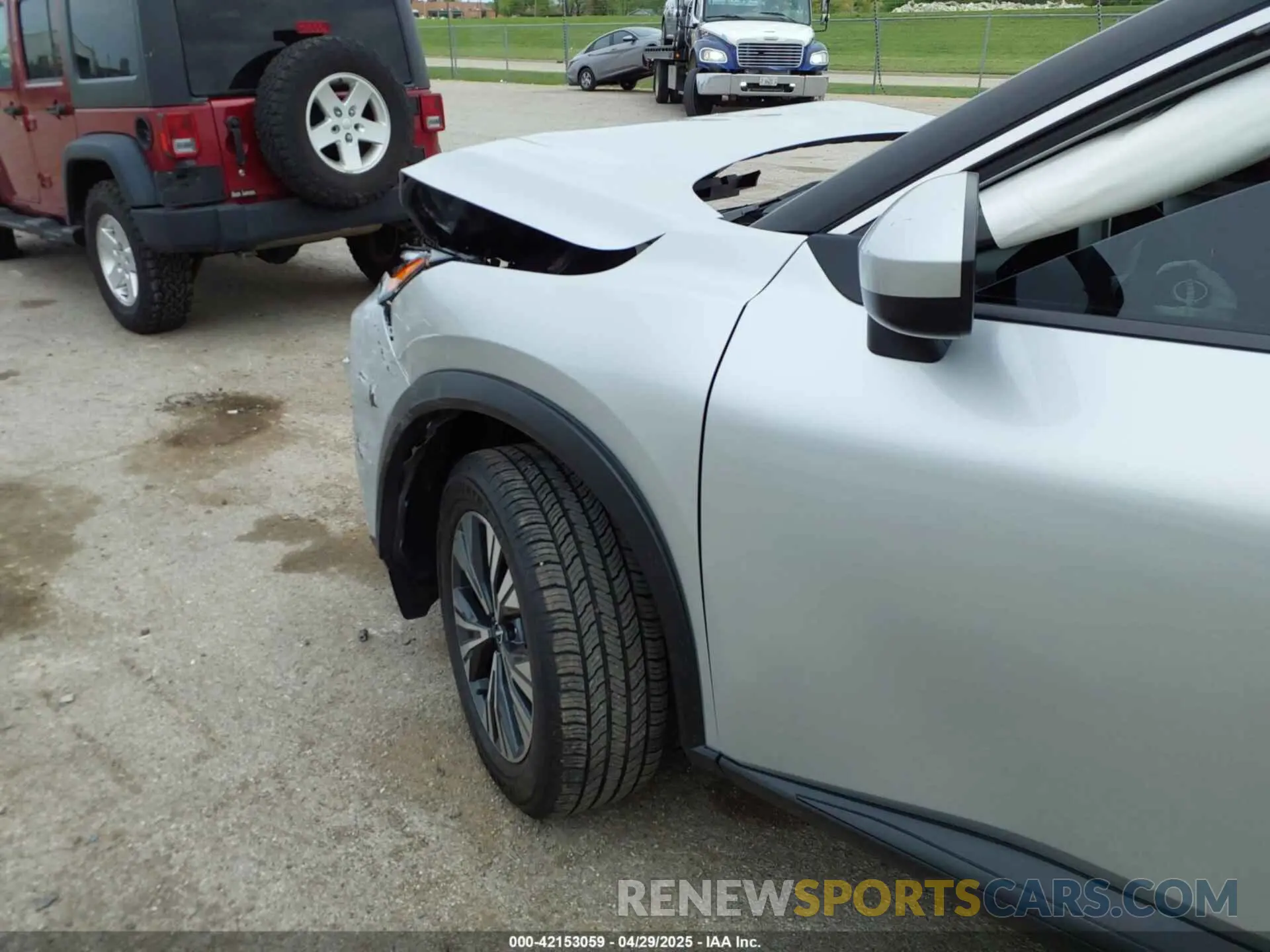 6 Photograph of a damaged car JN8BT3BAXPW418861 NISSAN ROGUE 2023