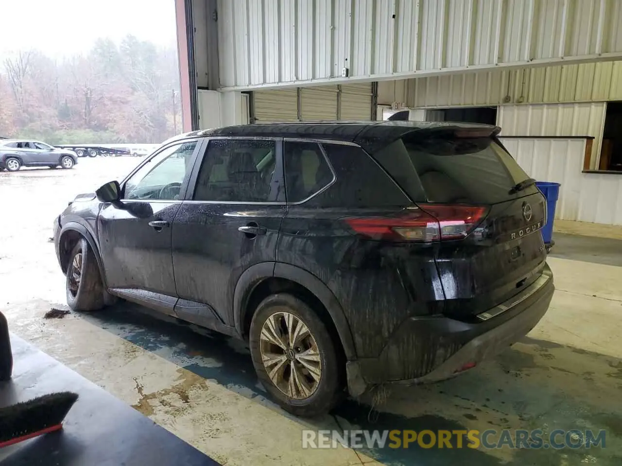 2 Photograph of a damaged car JN8BT3BAXPW419377 NISSAN ROGUE 2023