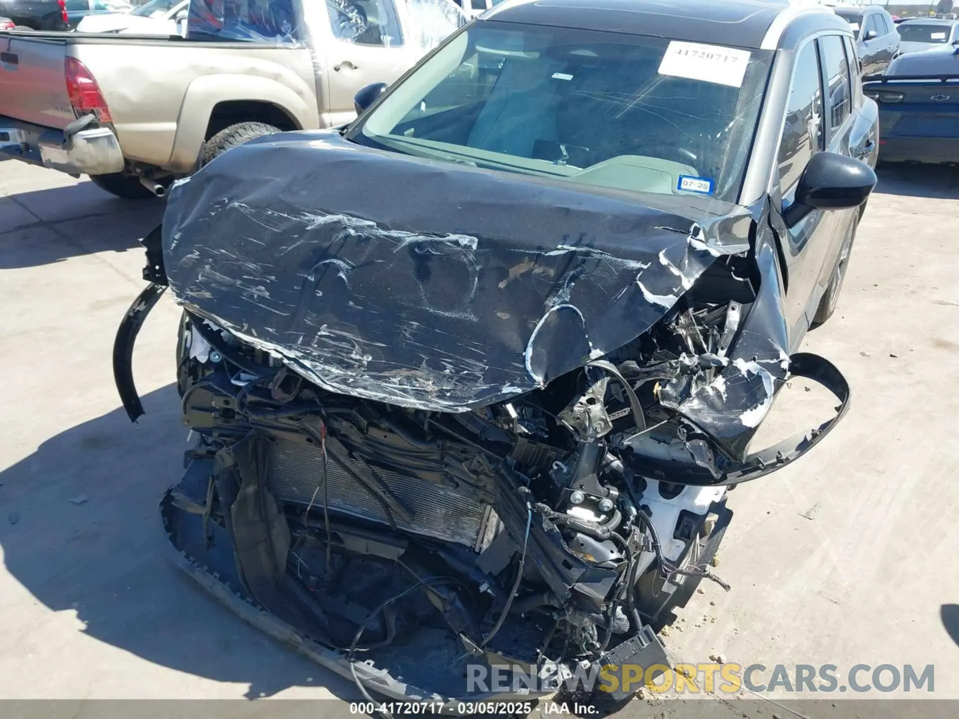6 Photograph of a damaged car JN8BT3BAXPW419623 NISSAN ROGUE 2023