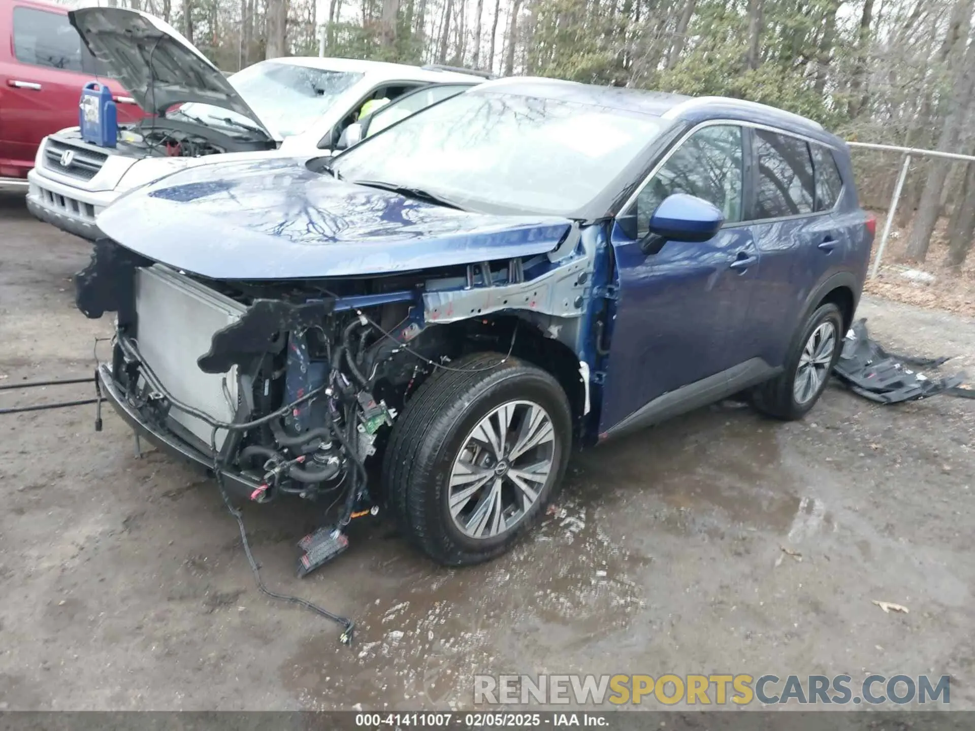 2 Photograph of a damaged car JN8BT3BAXPW420562 NISSAN ROGUE 2023