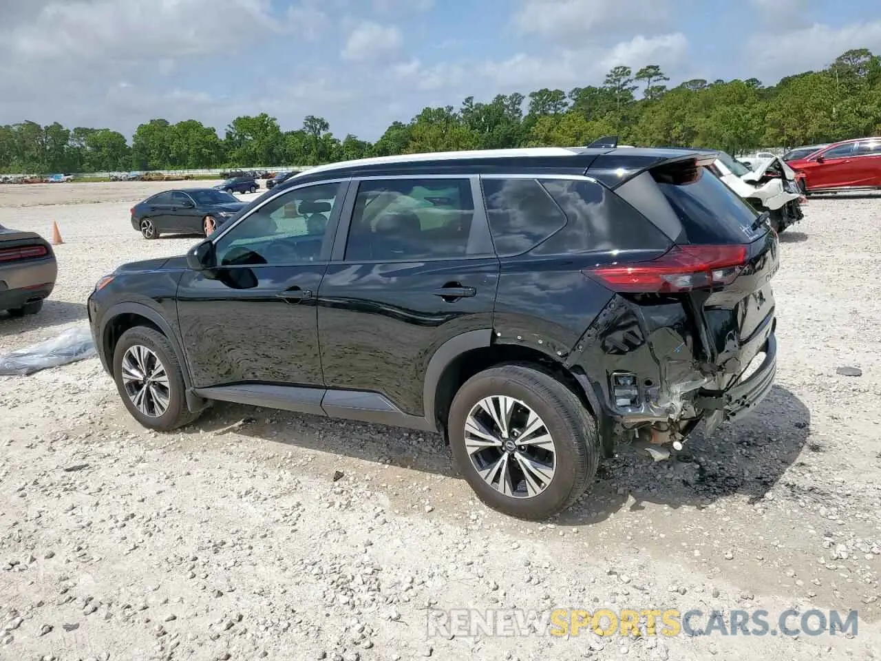 2 Photograph of a damaged car JN8BT3BAXPW426250 NISSAN ROGUE 2023