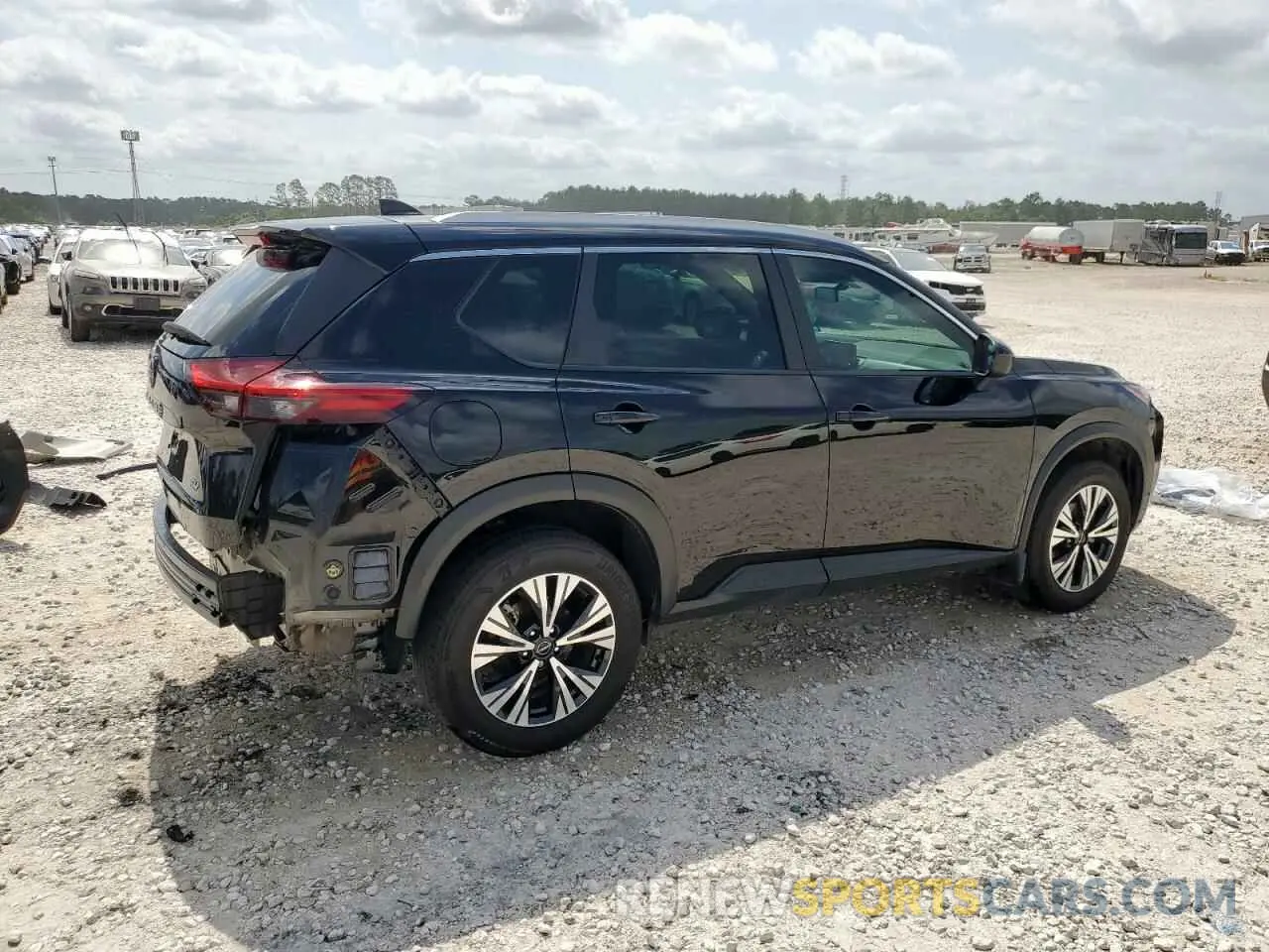 3 Photograph of a damaged car JN8BT3BAXPW426250 NISSAN ROGUE 2023