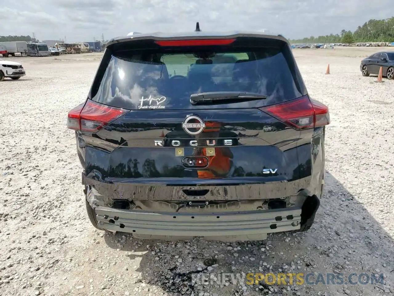6 Photograph of a damaged car JN8BT3BAXPW426250 NISSAN ROGUE 2023