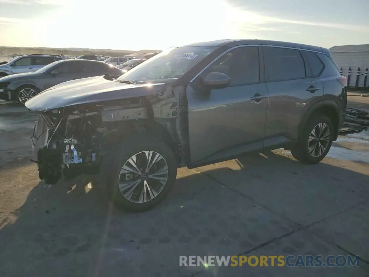 1 Photograph of a damaged car JN8BT3BAXPW427785 NISSAN ROGUE 2023
