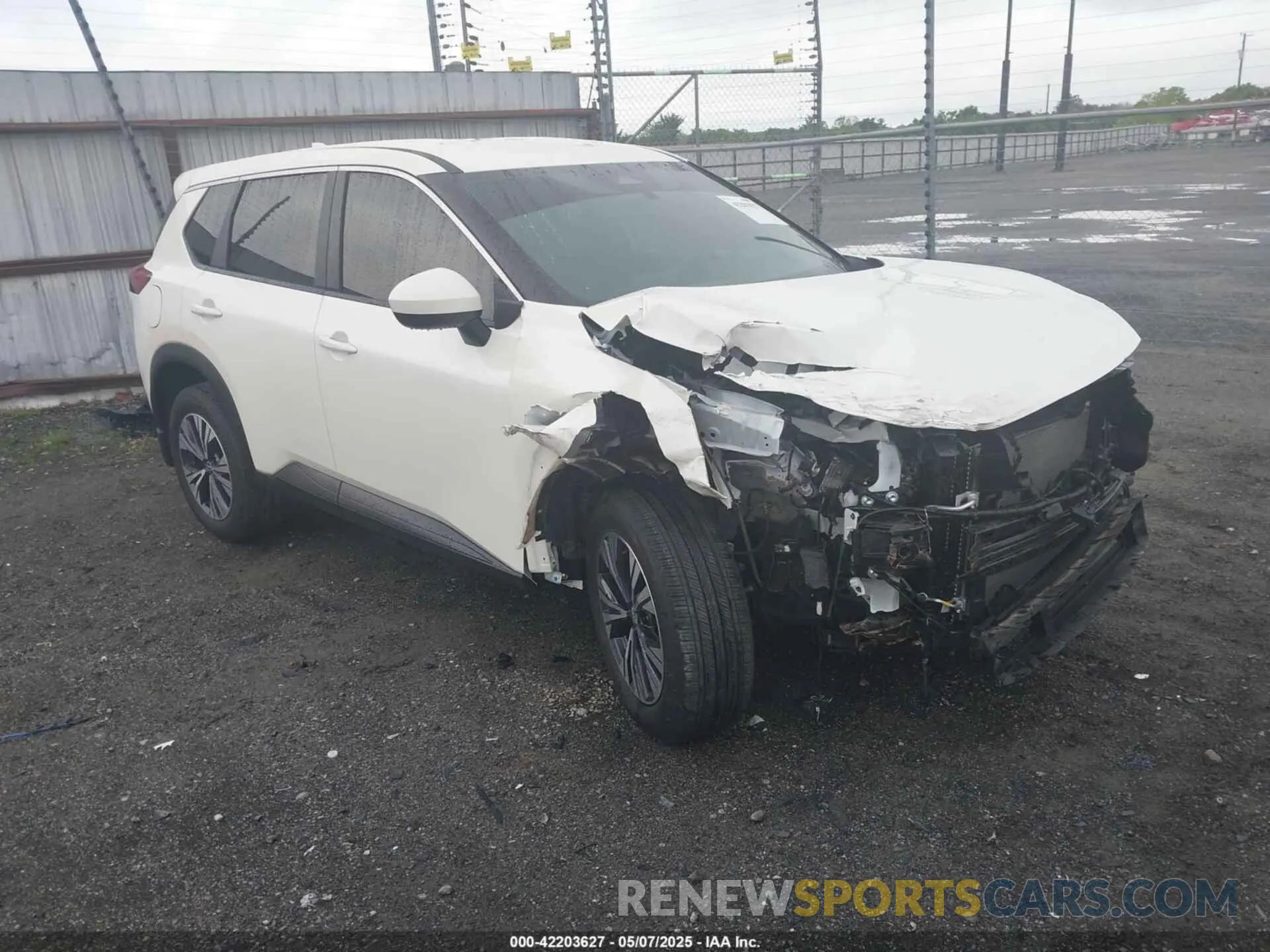 1 Photograph of a damaged car JN8BT3BAXPW428578 NISSAN ROGUE 2023