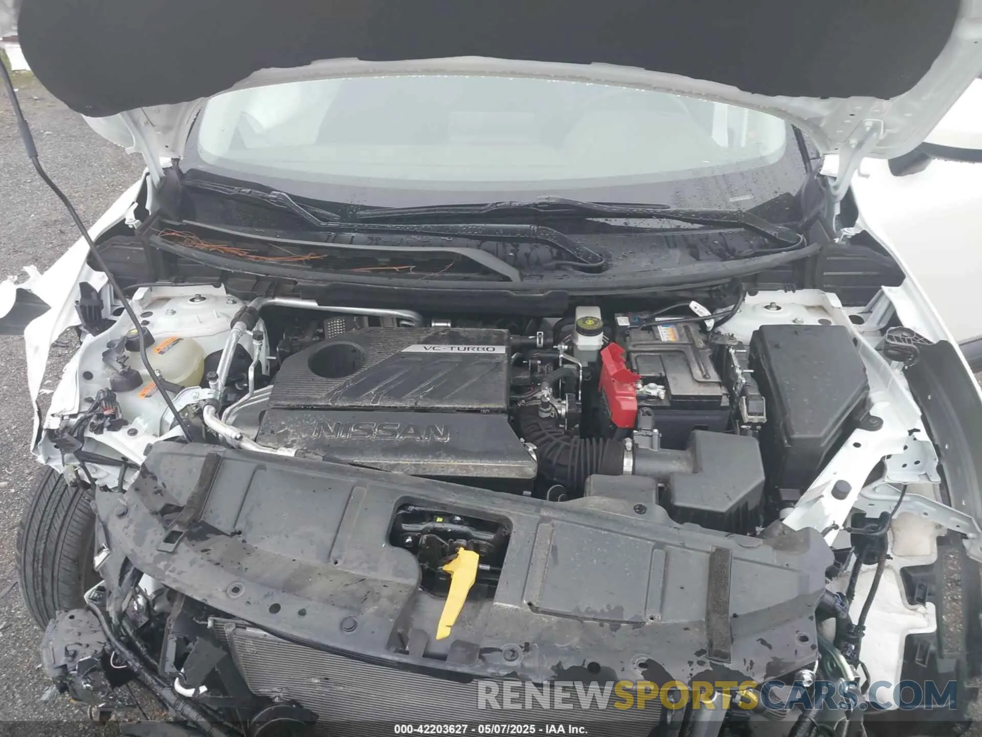 10 Photograph of a damaged car JN8BT3BAXPW428578 NISSAN ROGUE 2023
