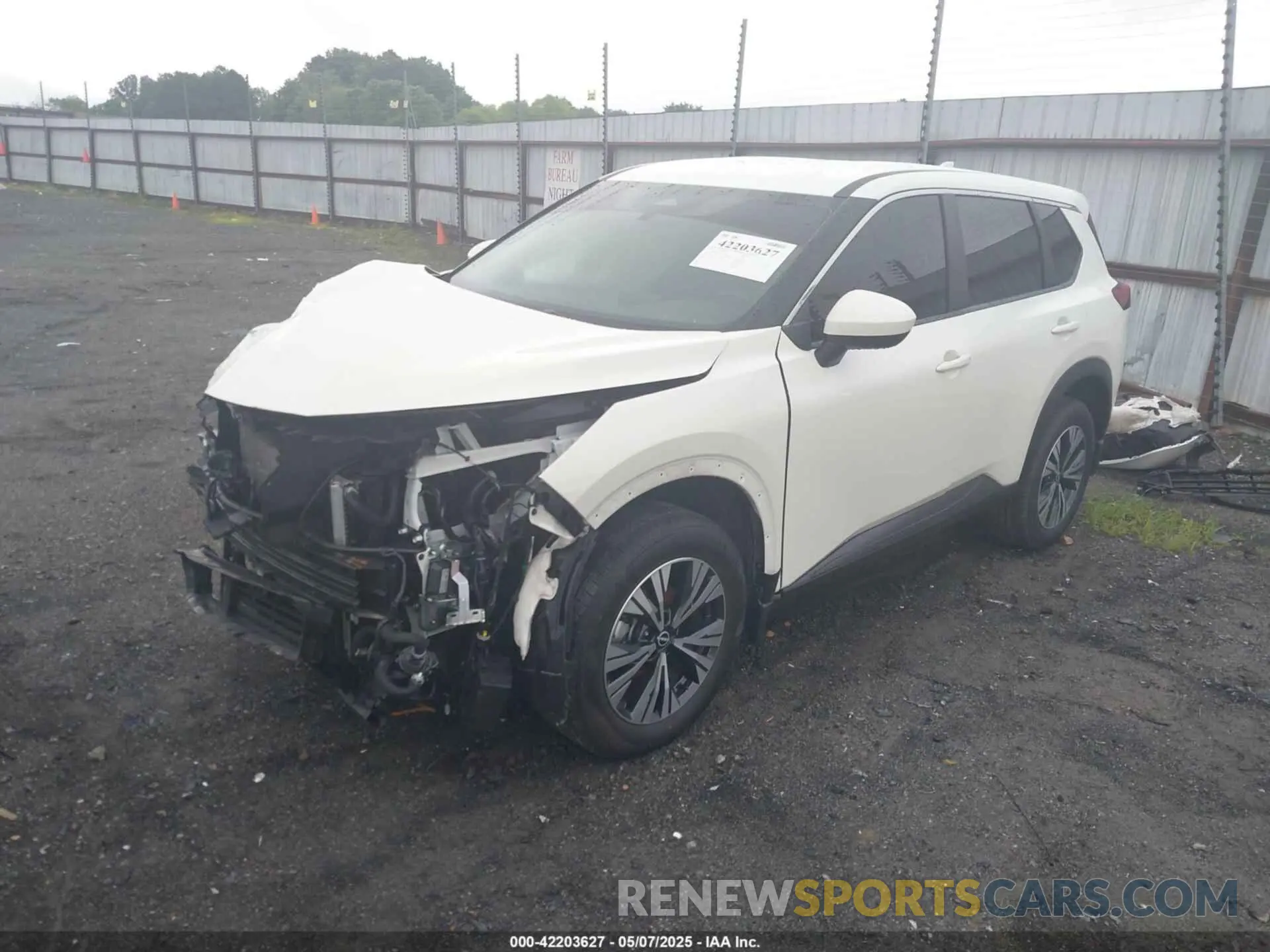 2 Photograph of a damaged car JN8BT3BAXPW428578 NISSAN ROGUE 2023