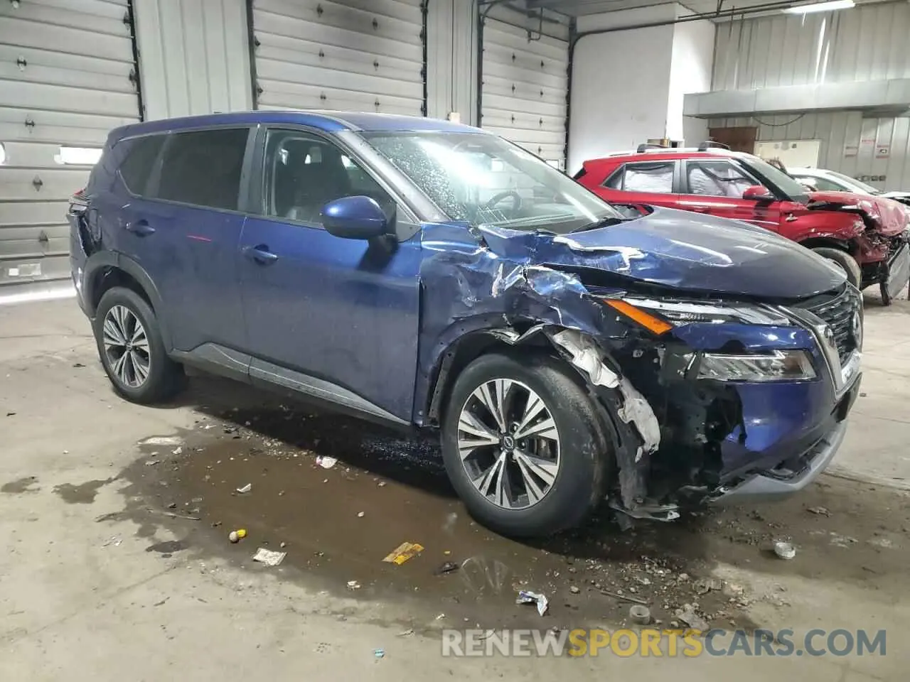 4 Photograph of a damaged car JN8BT3BB0PW200341 NISSAN ROGUE 2023