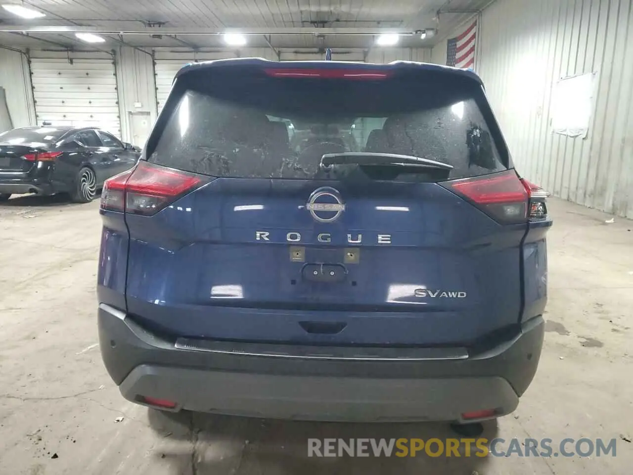 6 Photograph of a damaged car JN8BT3BB0PW200341 NISSAN ROGUE 2023