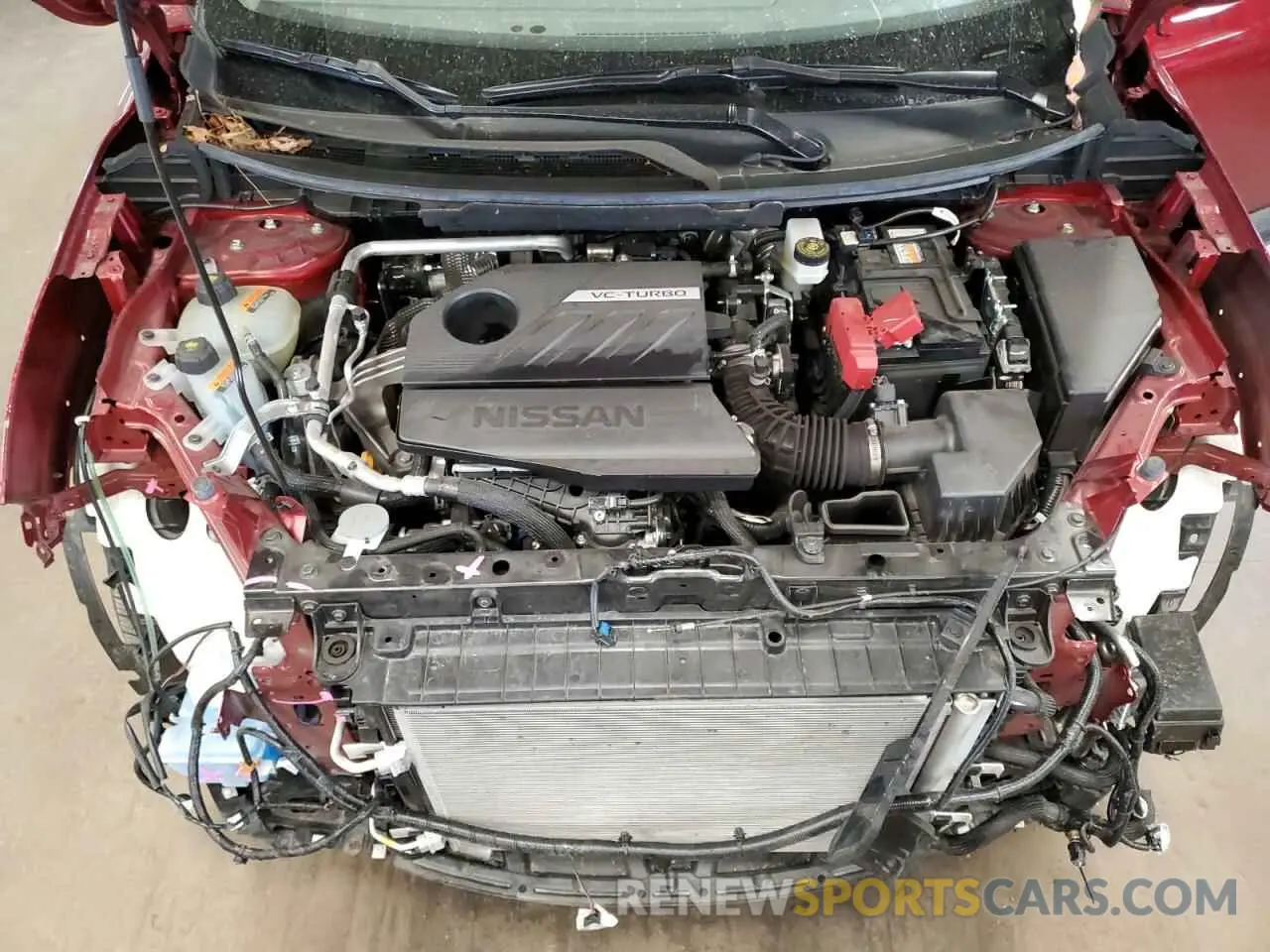 12 Photograph of a damaged car JN8BT3BB0PW202655 NISSAN ROGUE 2023
