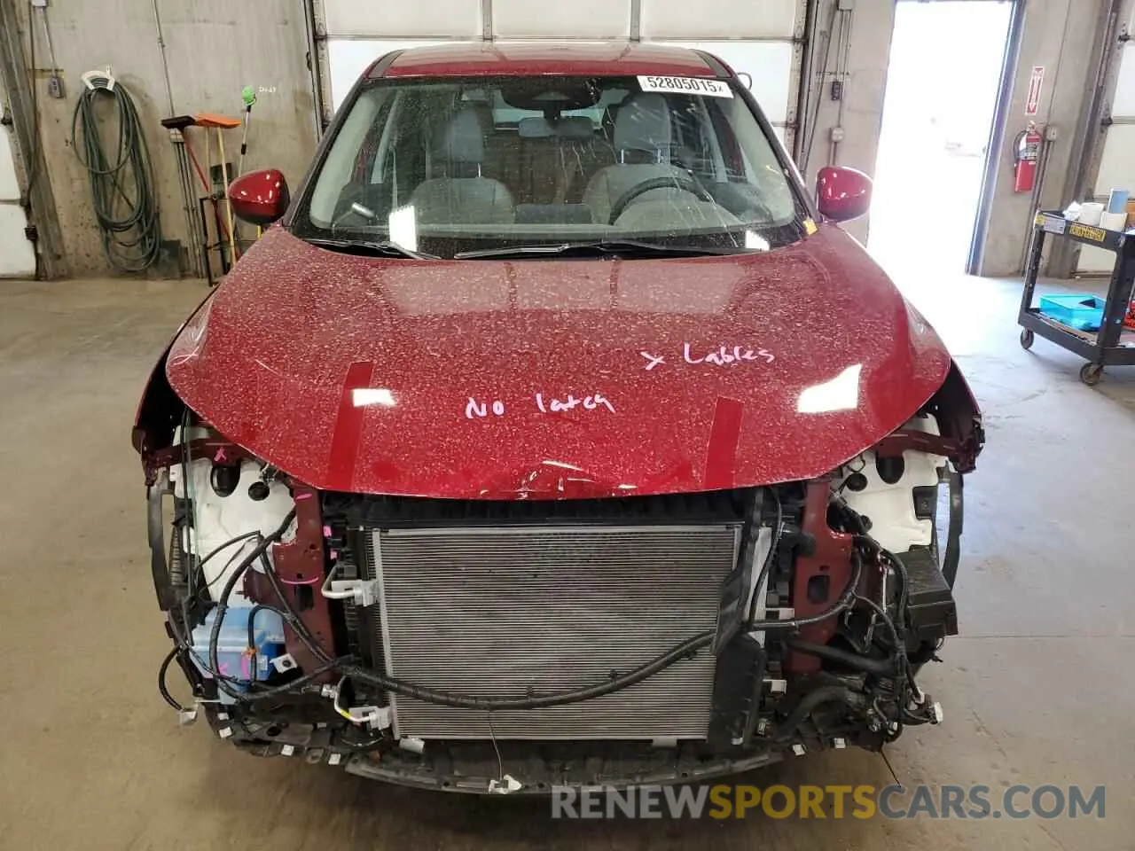 5 Photograph of a damaged car JN8BT3BB0PW202655 NISSAN ROGUE 2023