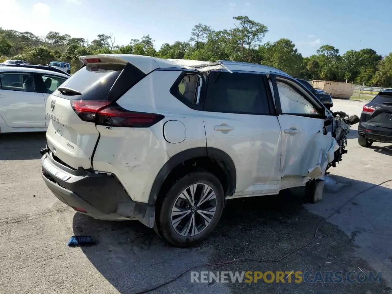 3 Photograph of a damaged car JN8BT3BB0PW353074 NISSAN ROGUE 2023