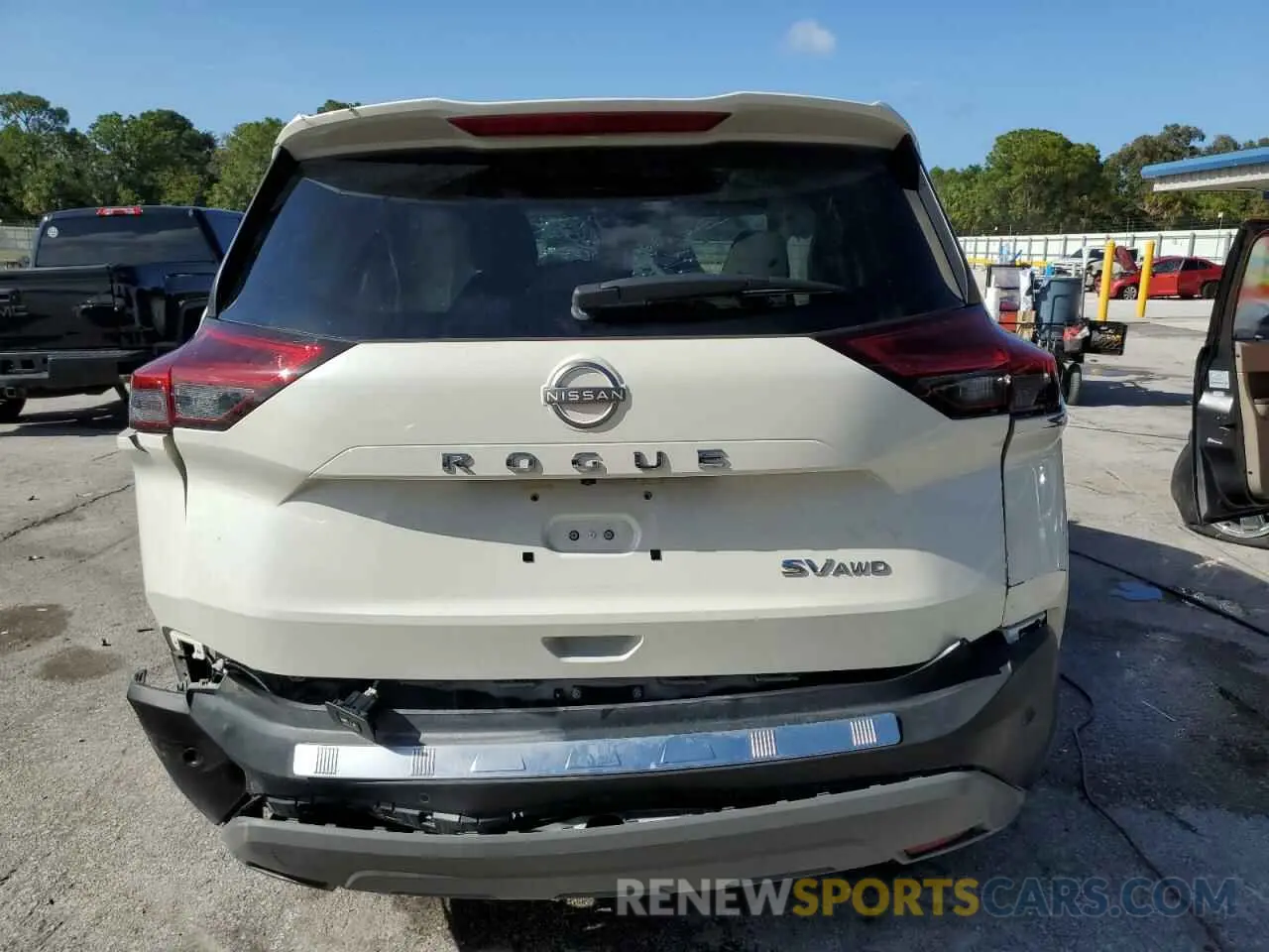 6 Photograph of a damaged car JN8BT3BB0PW353074 NISSAN ROGUE 2023