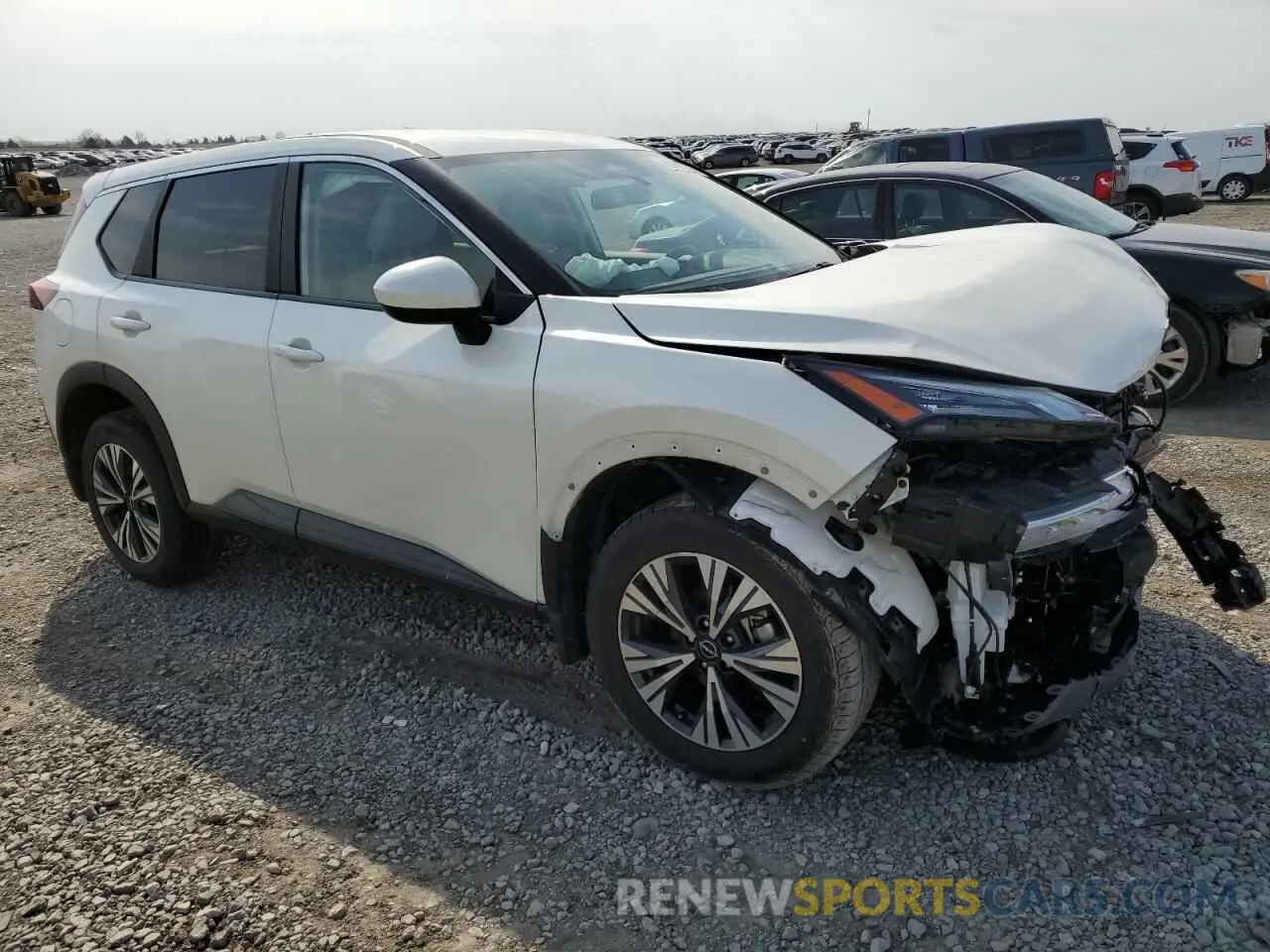 4 Photograph of a damaged car JN8BT3BB0PW356900 NISSAN ROGUE 2023