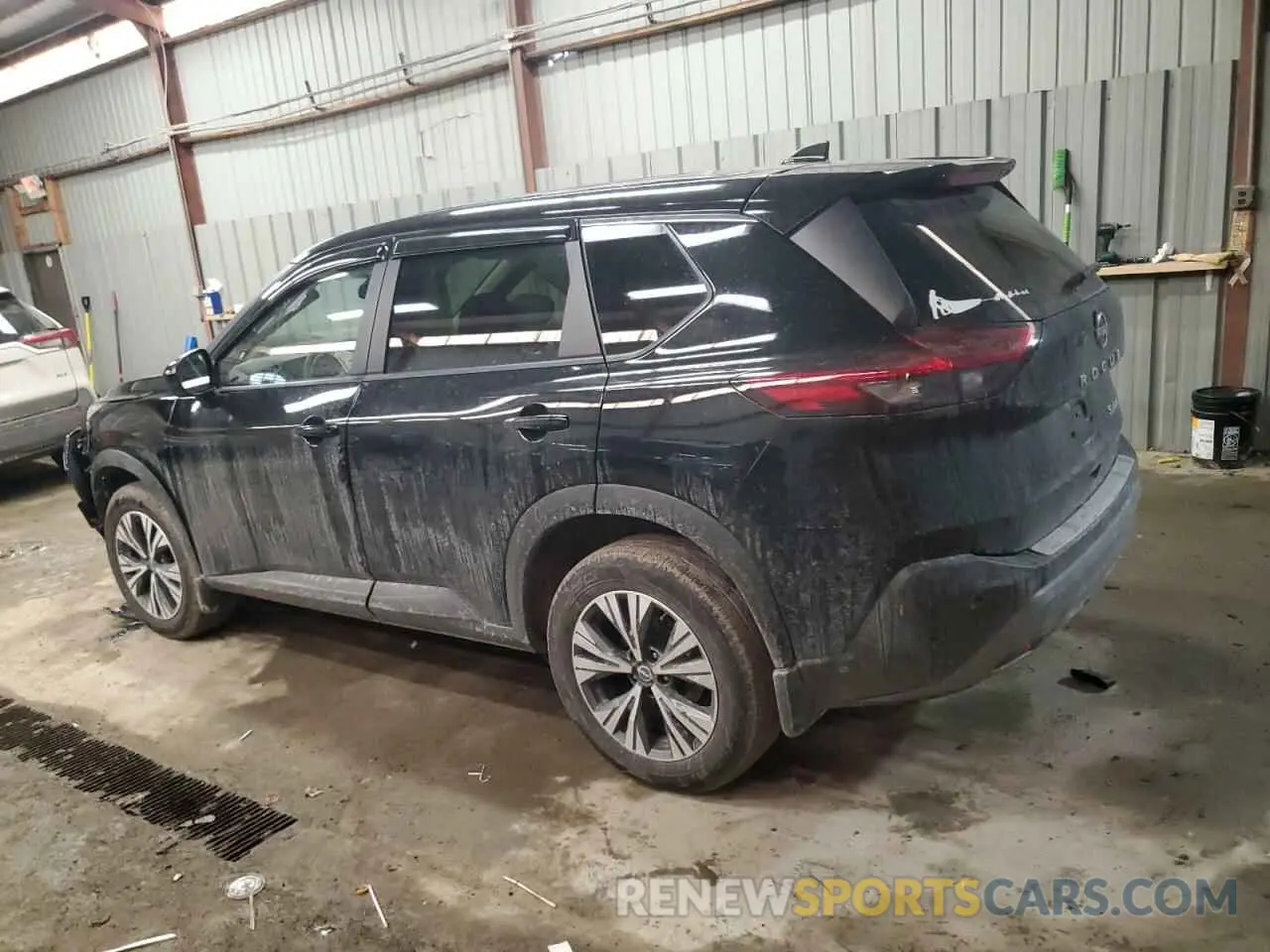 2 Photograph of a damaged car JN8BT3BB0PW471643 NISSAN ROGUE 2023