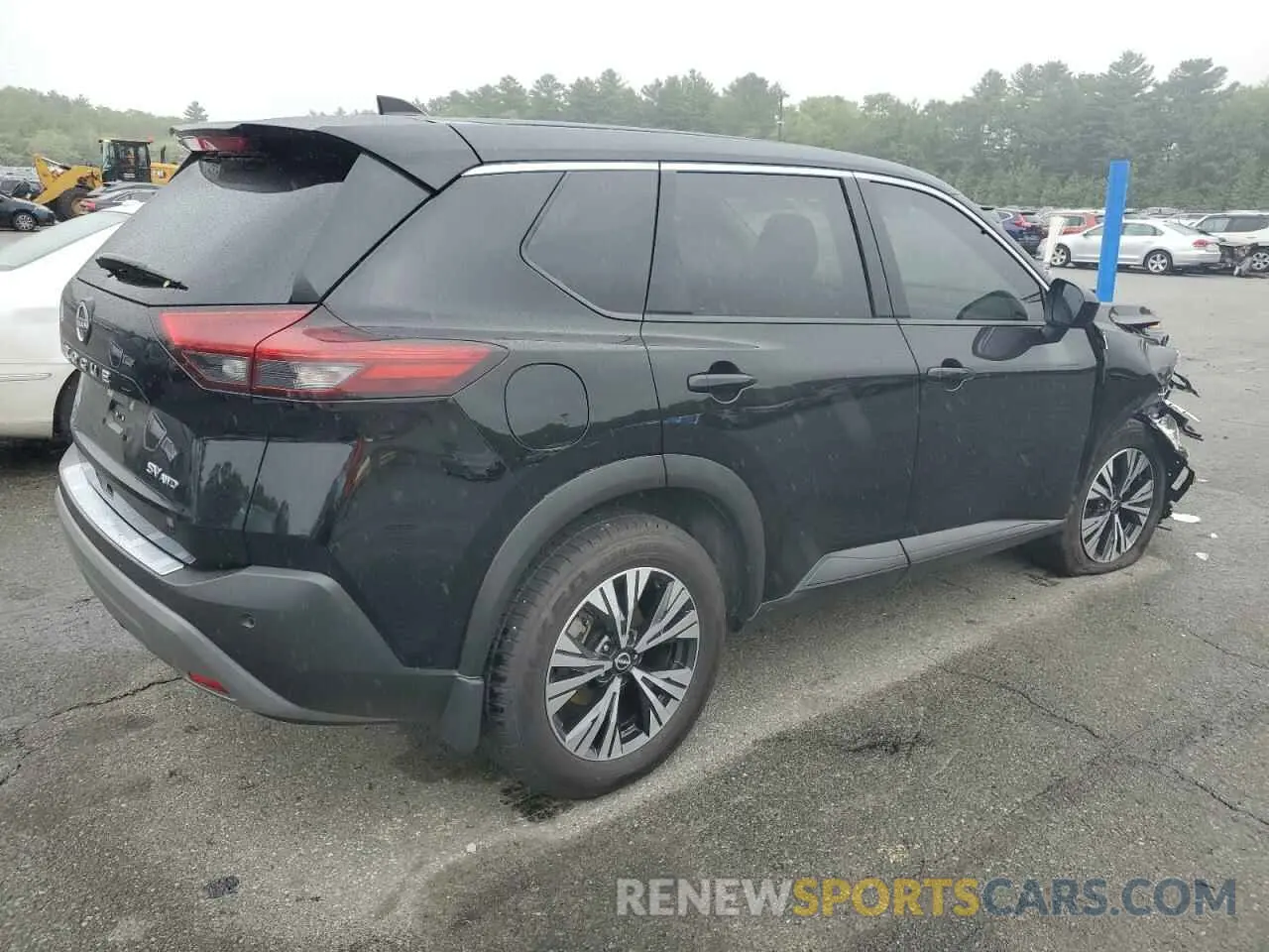3 Photograph of a damaged car JN8BT3BB0PW472534 NISSAN ROGUE 2023