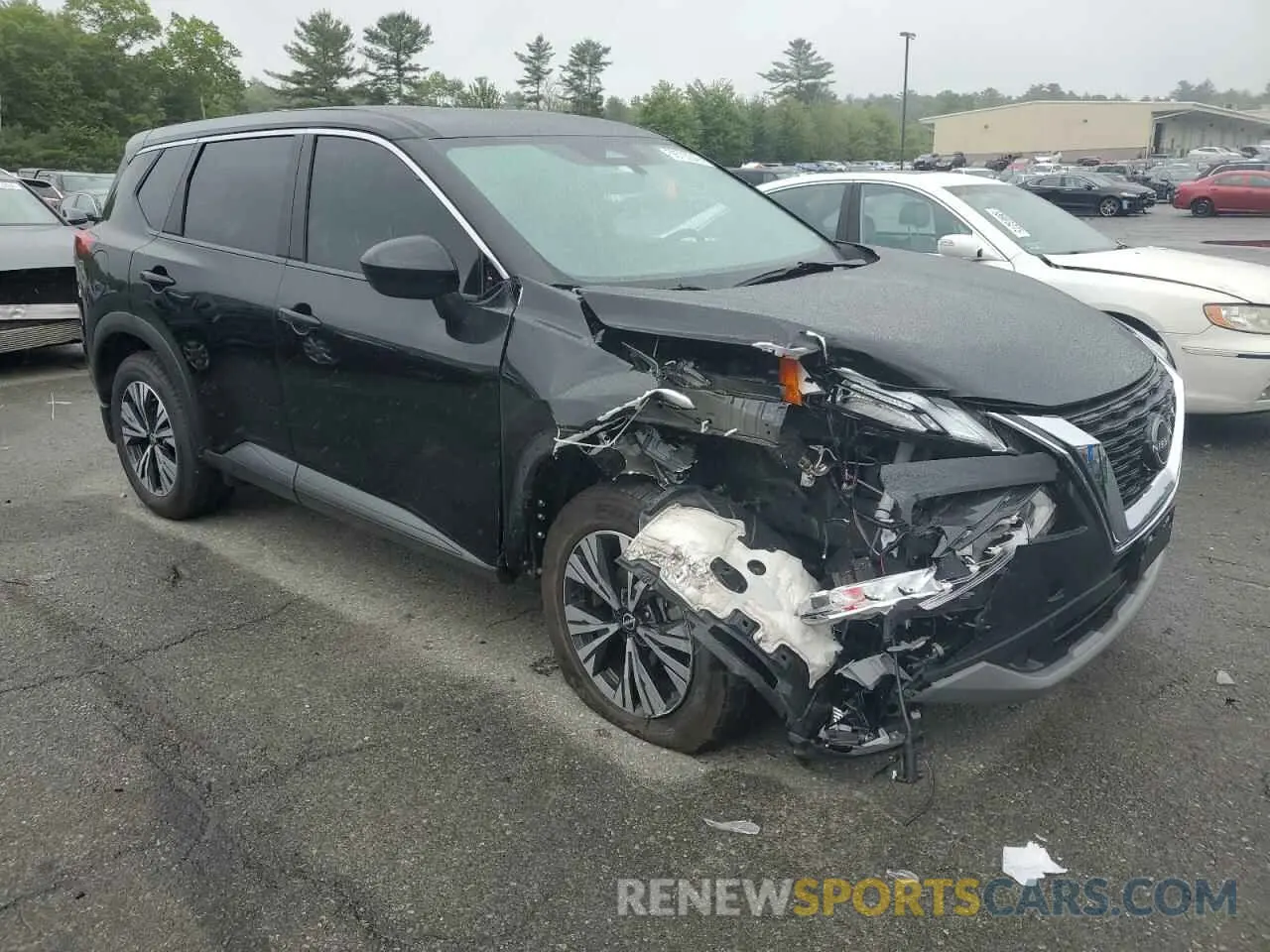 4 Photograph of a damaged car JN8BT3BB0PW472534 NISSAN ROGUE 2023