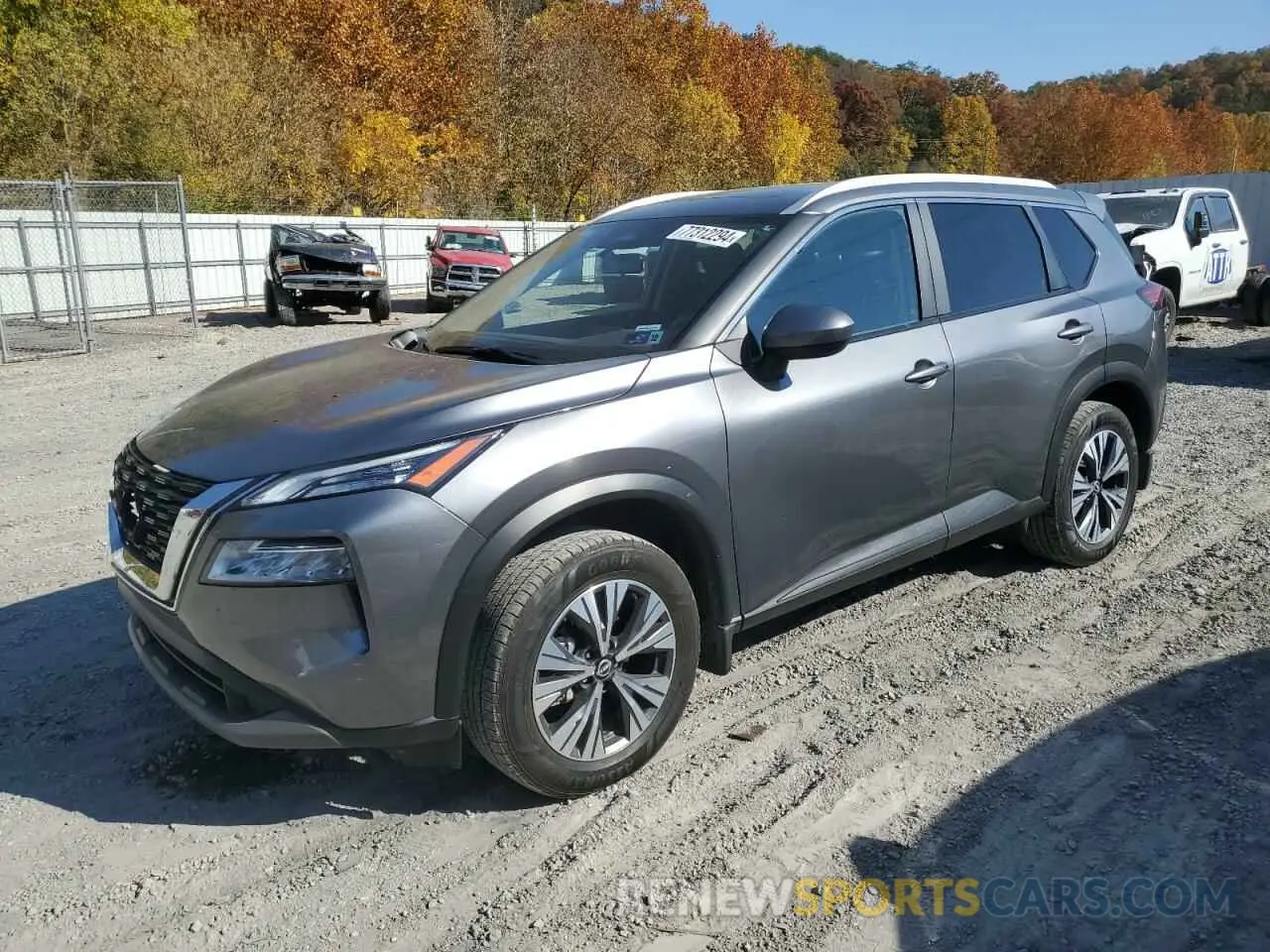 1 Photograph of a damaged car JN8BT3BB0PW492296 NISSAN ROGUE 2023