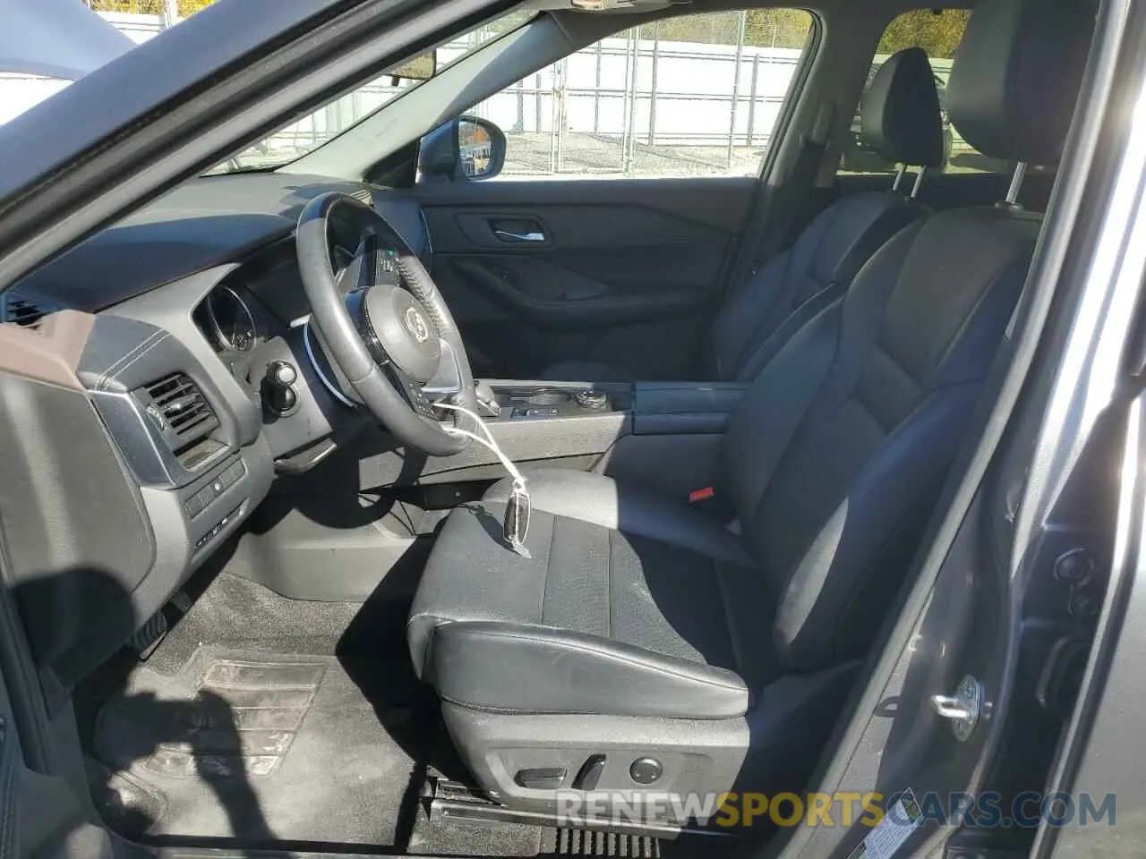 7 Photograph of a damaged car JN8BT3BB0PW492296 NISSAN ROGUE 2023