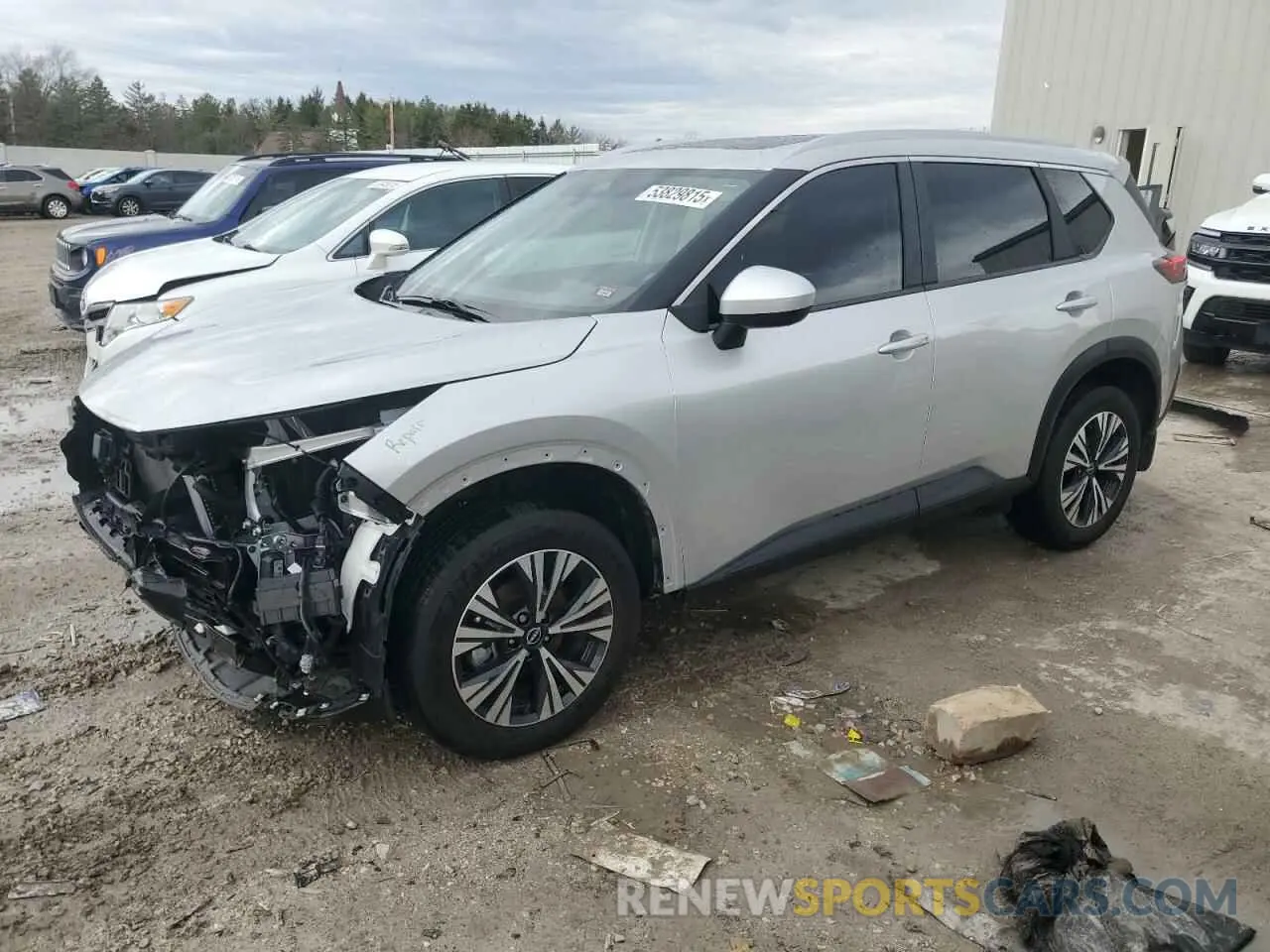 1 Photograph of a damaged car JN8BT3BB0PW495361 NISSAN ROGUE 2023