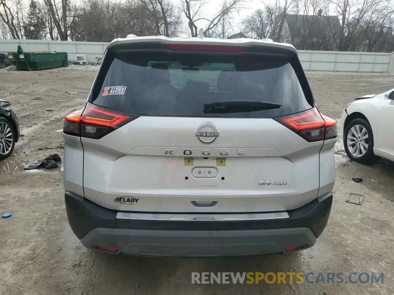 6 Photograph of a damaged car JN8BT3BB0PW495361 NISSAN ROGUE 2023
