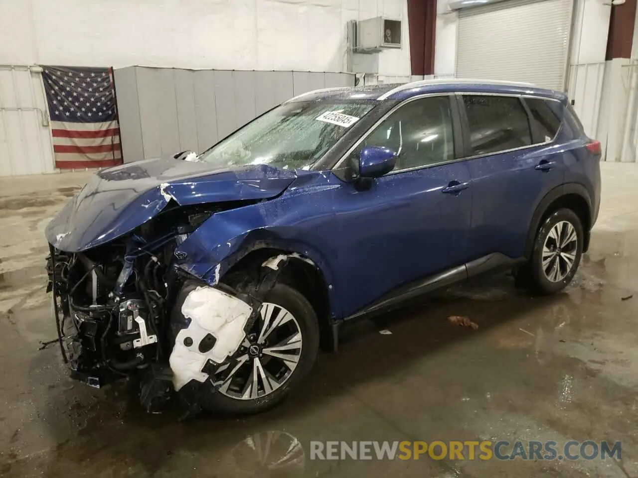 1 Photograph of a damaged car JN8BT3BB0PW496350 NISSAN ROGUE 2023
