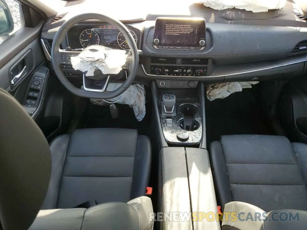 8 Photograph of a damaged car JN8BT3BB0PW496350 NISSAN ROGUE 2023