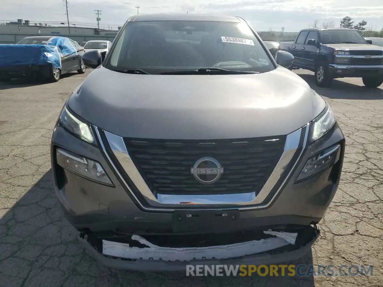 5 Photograph of a damaged car JN8BT3BB1PW184229 NISSAN ROGUE 2023