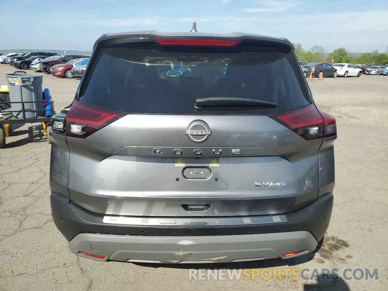 6 Photograph of a damaged car JN8BT3BB1PW184229 NISSAN ROGUE 2023