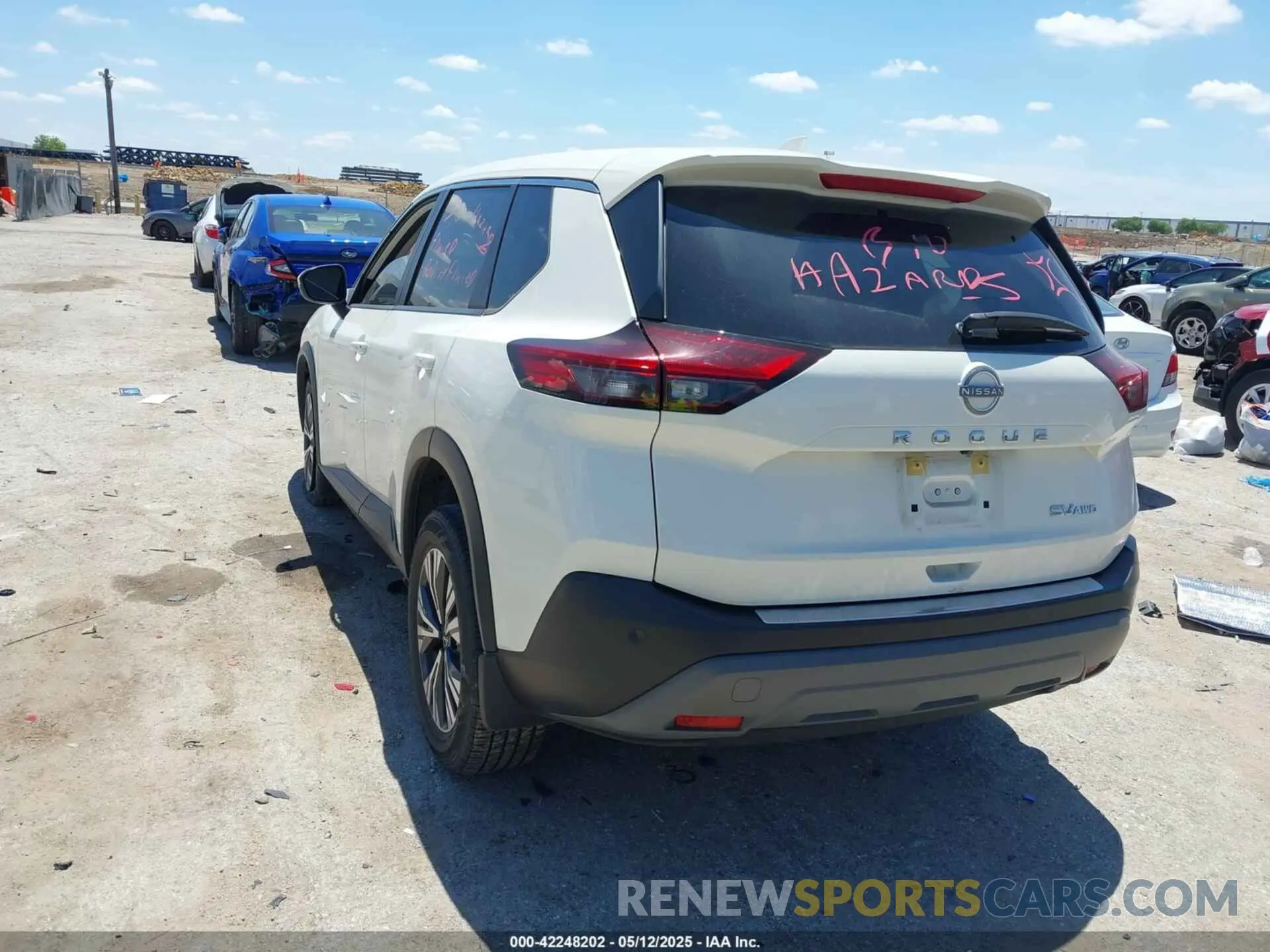 3 Photograph of a damaged car JN8BT3BB1PW186689 NISSAN ROGUE 2023