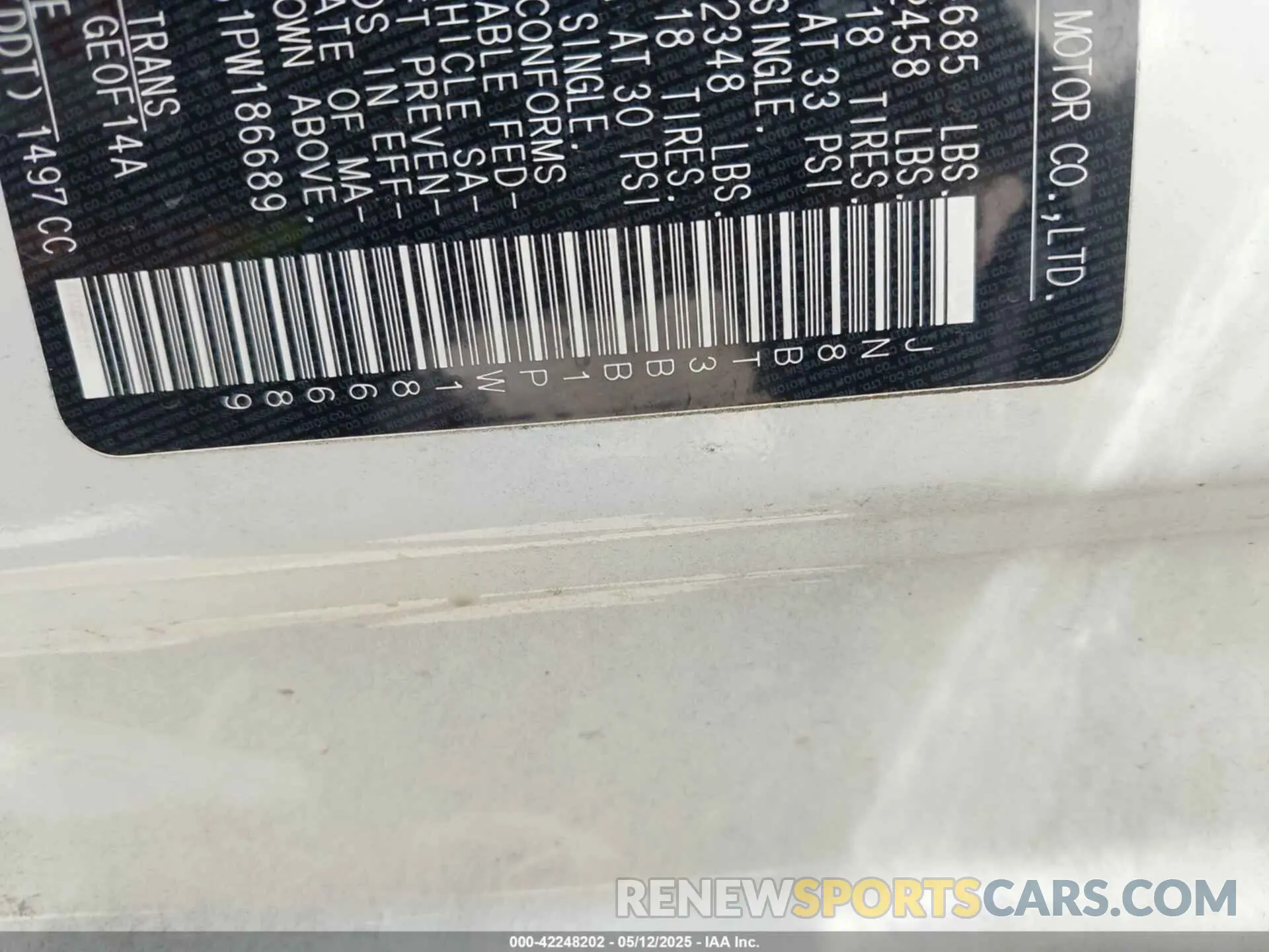 9 Photograph of a damaged car JN8BT3BB1PW186689 NISSAN ROGUE 2023