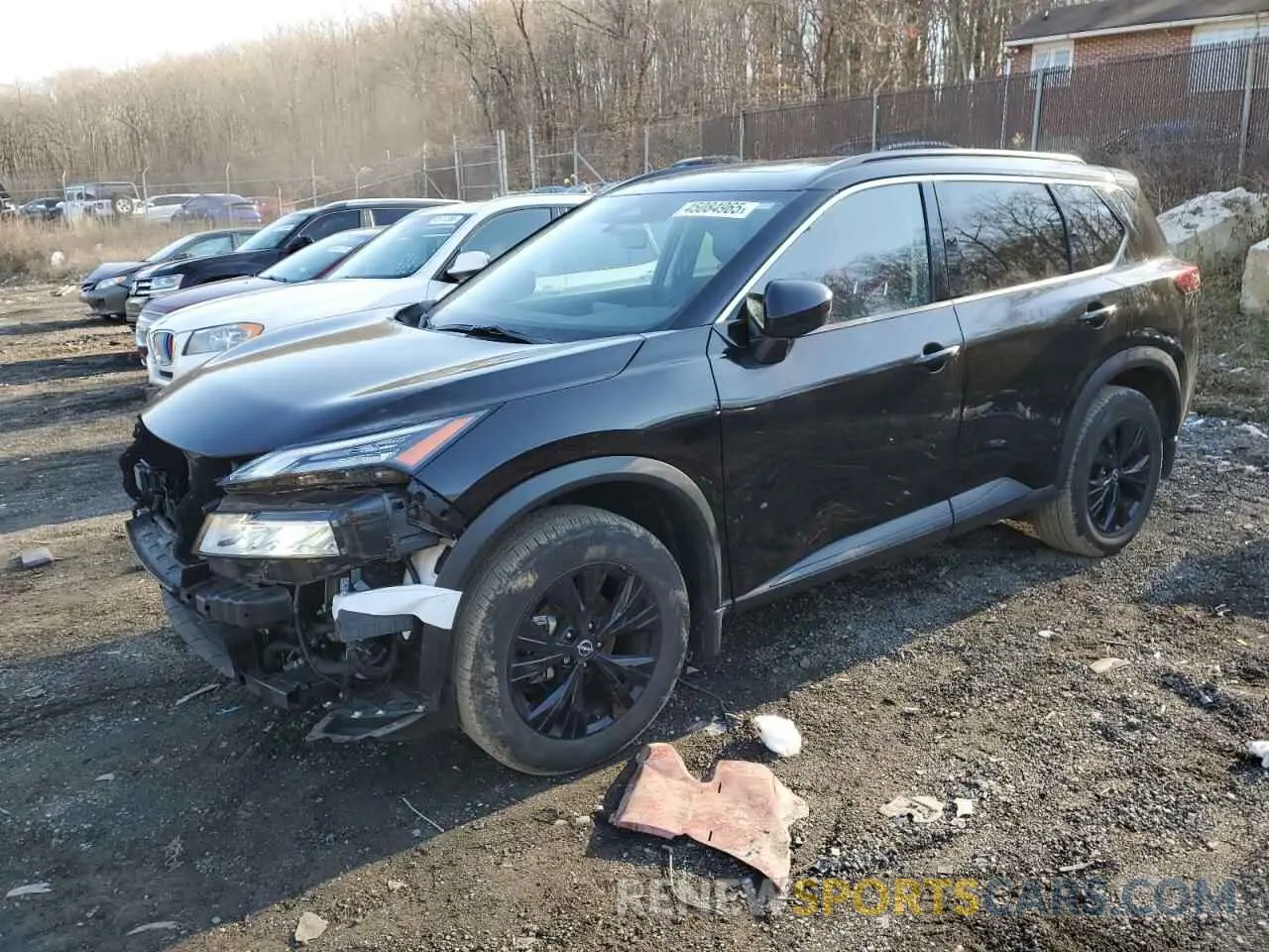 1 Photograph of a damaged car JN8BT3BB1PW195571 NISSAN ROGUE 2023