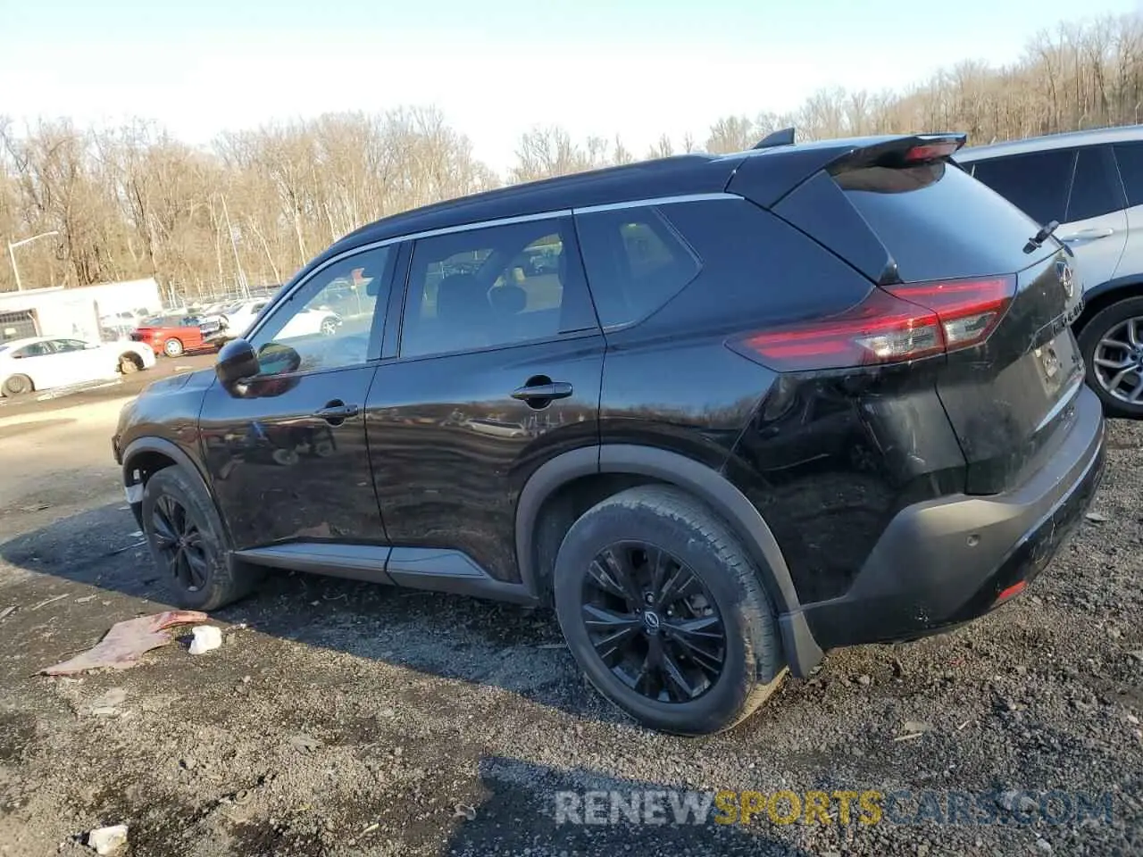 2 Photograph of a damaged car JN8BT3BB1PW195571 NISSAN ROGUE 2023