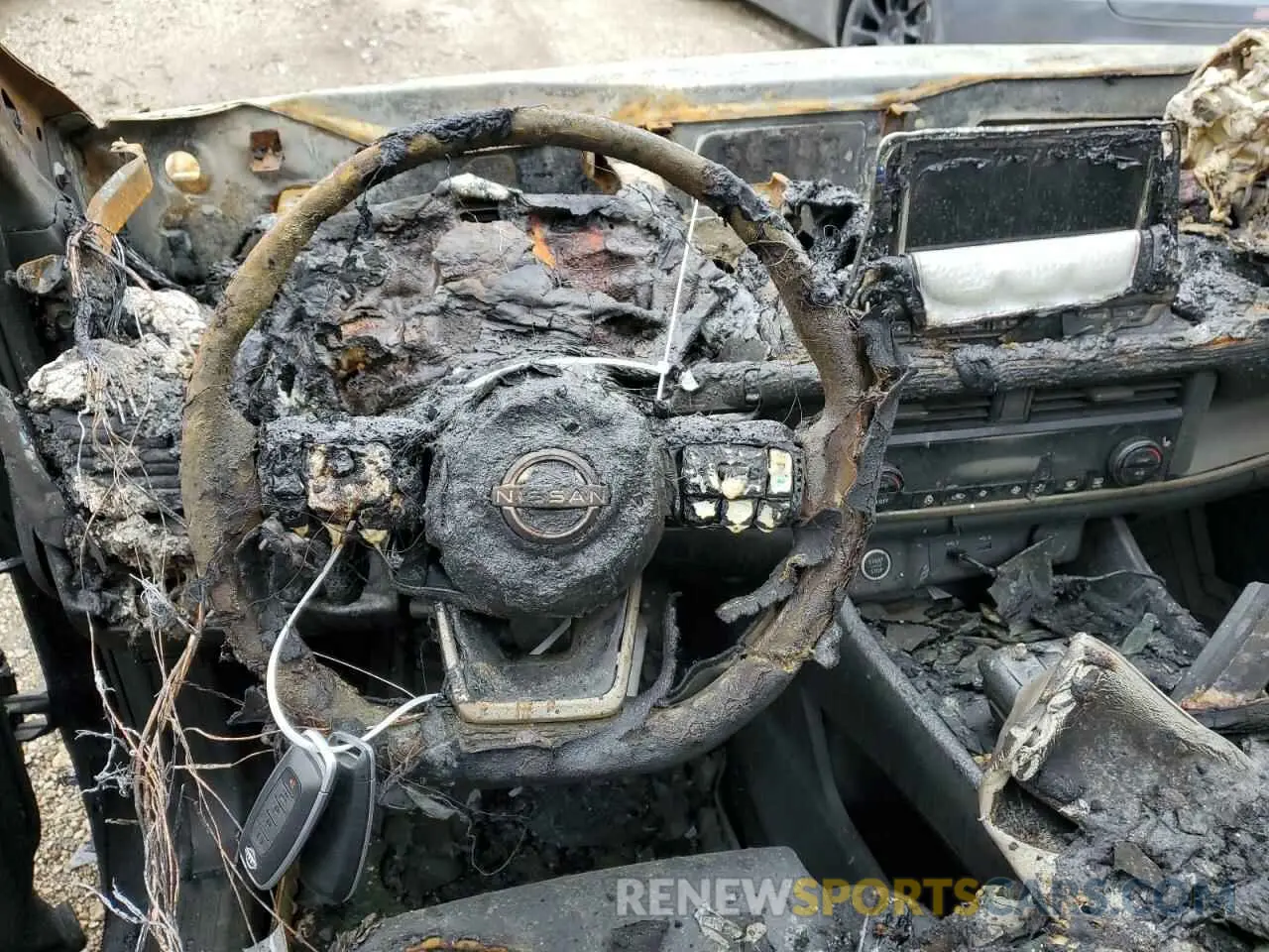 9 Photograph of a damaged car JN8BT3BB1PW195666 NISSAN ROGUE 2023