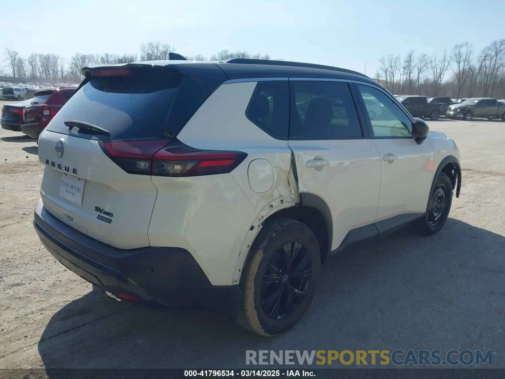 4 Photograph of a damaged car JN8BT3BB1PW206178 NISSAN ROGUE 2023