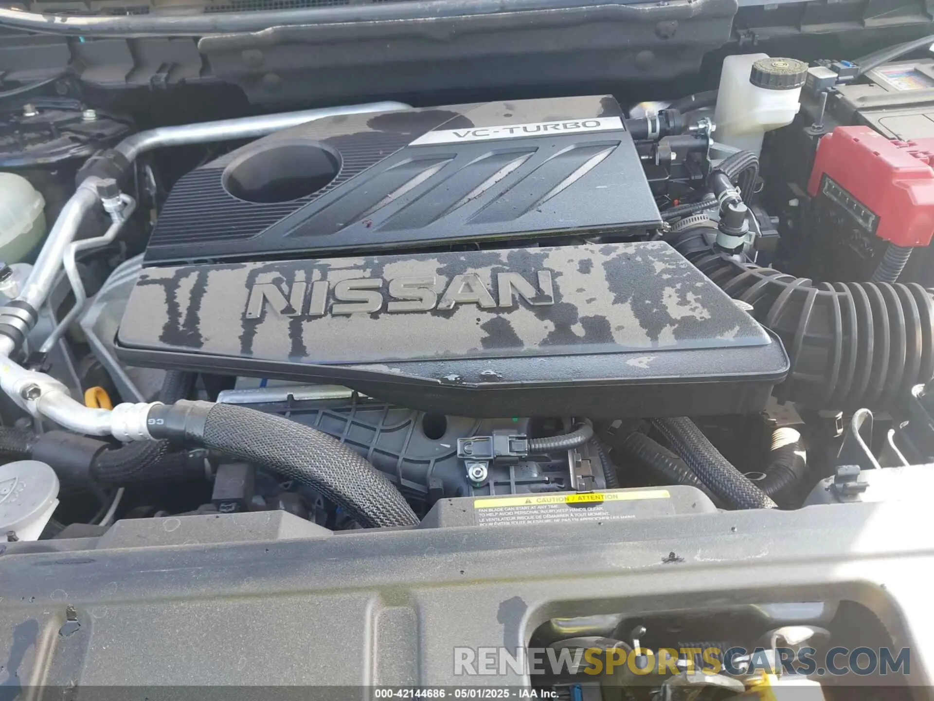 10 Photograph of a damaged car JN8BT3BB1PW214975 NISSAN ROGUE 2023