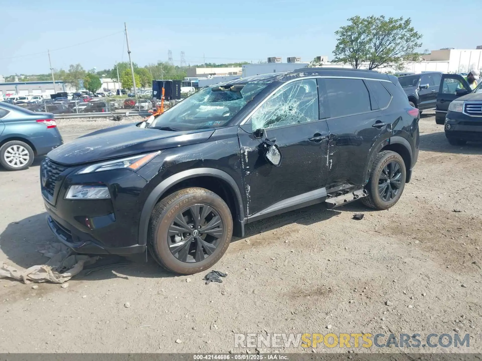 2 Photograph of a damaged car JN8BT3BB1PW214975 NISSAN ROGUE 2023