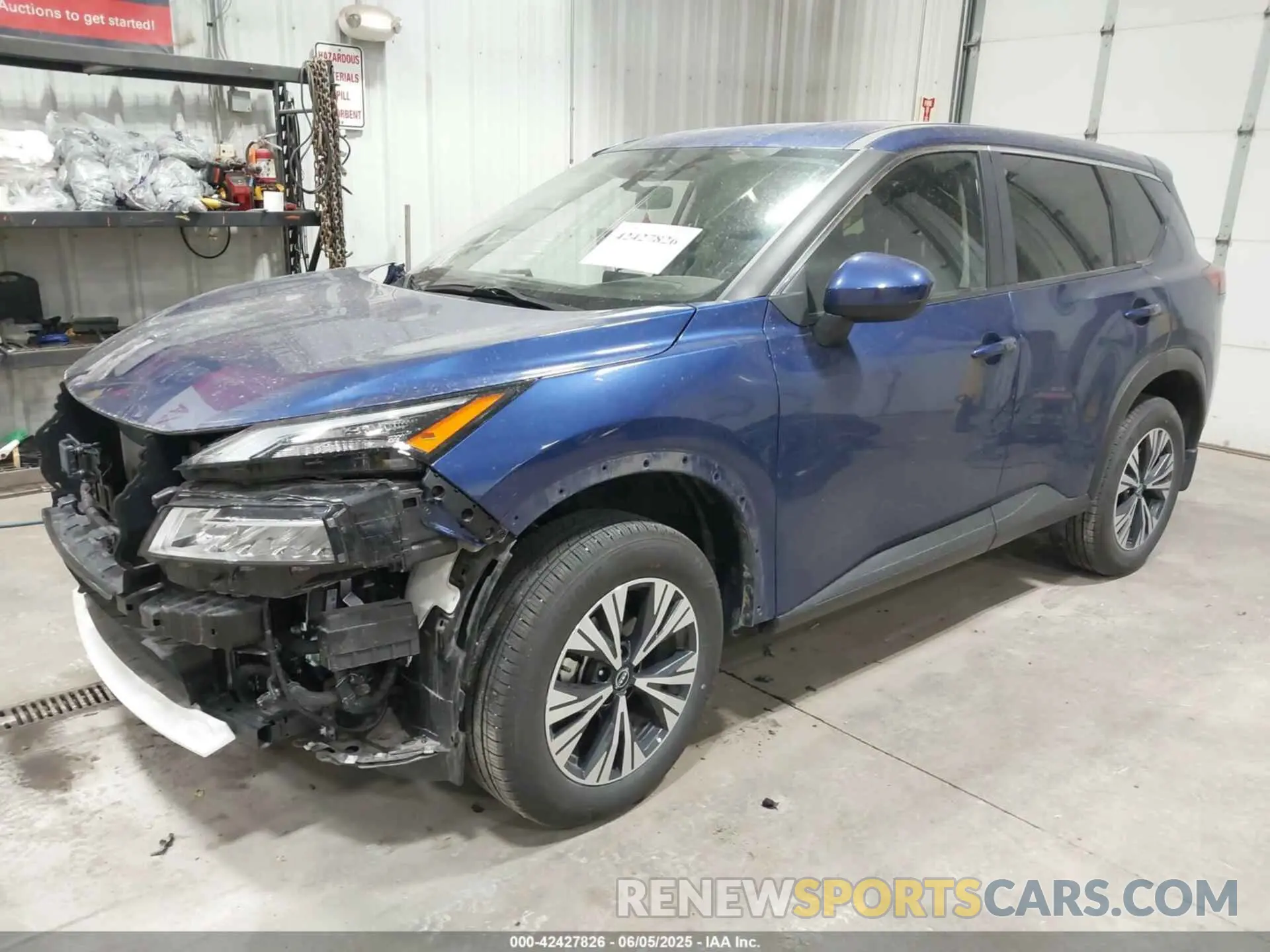 2 Photograph of a damaged car JN8BT3BB1PW221554 NISSAN ROGUE 2023