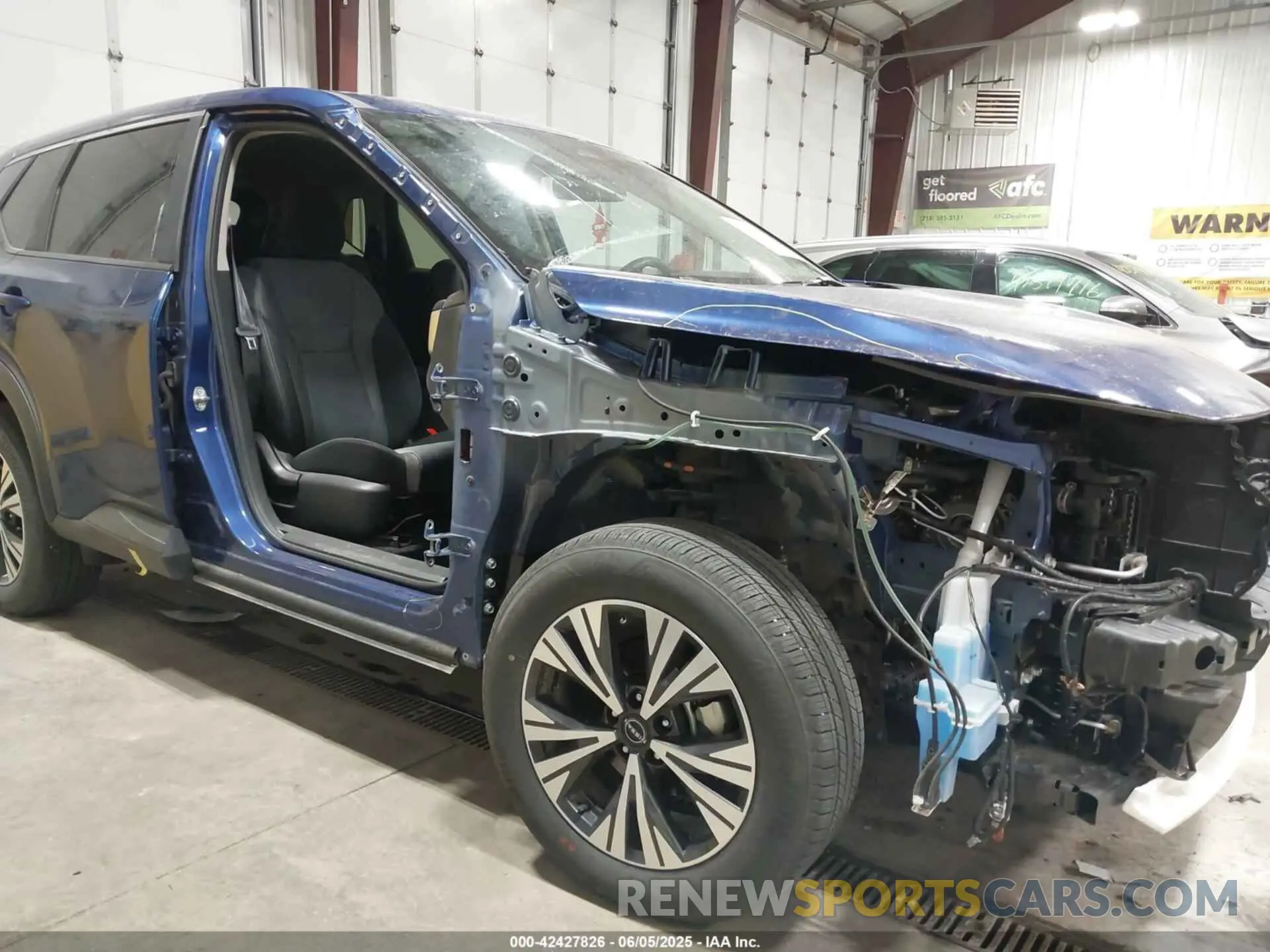 6 Photograph of a damaged car JN8BT3BB1PW221554 NISSAN ROGUE 2023