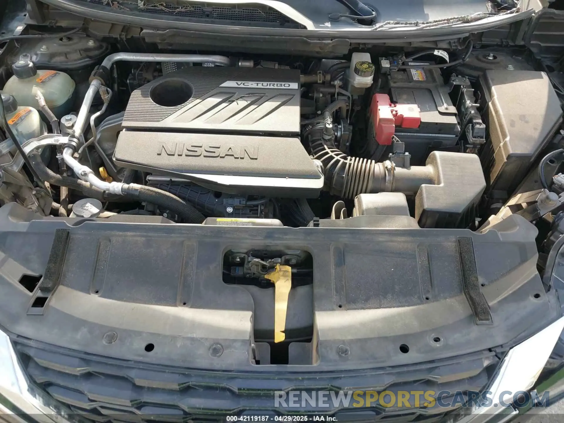 10 Photograph of a damaged car JN8BT3BB1PW480948 NISSAN ROGUE 2023