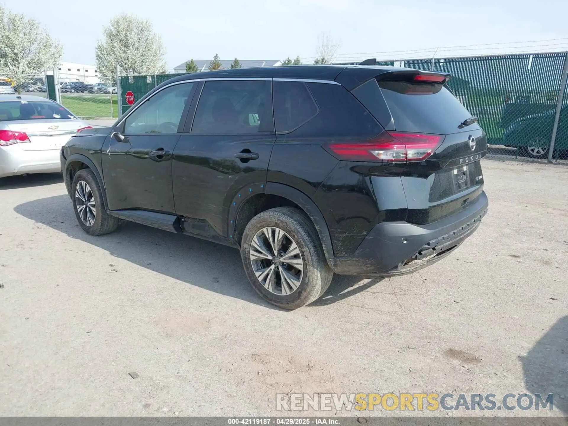 3 Photograph of a damaged car JN8BT3BB1PW480948 NISSAN ROGUE 2023