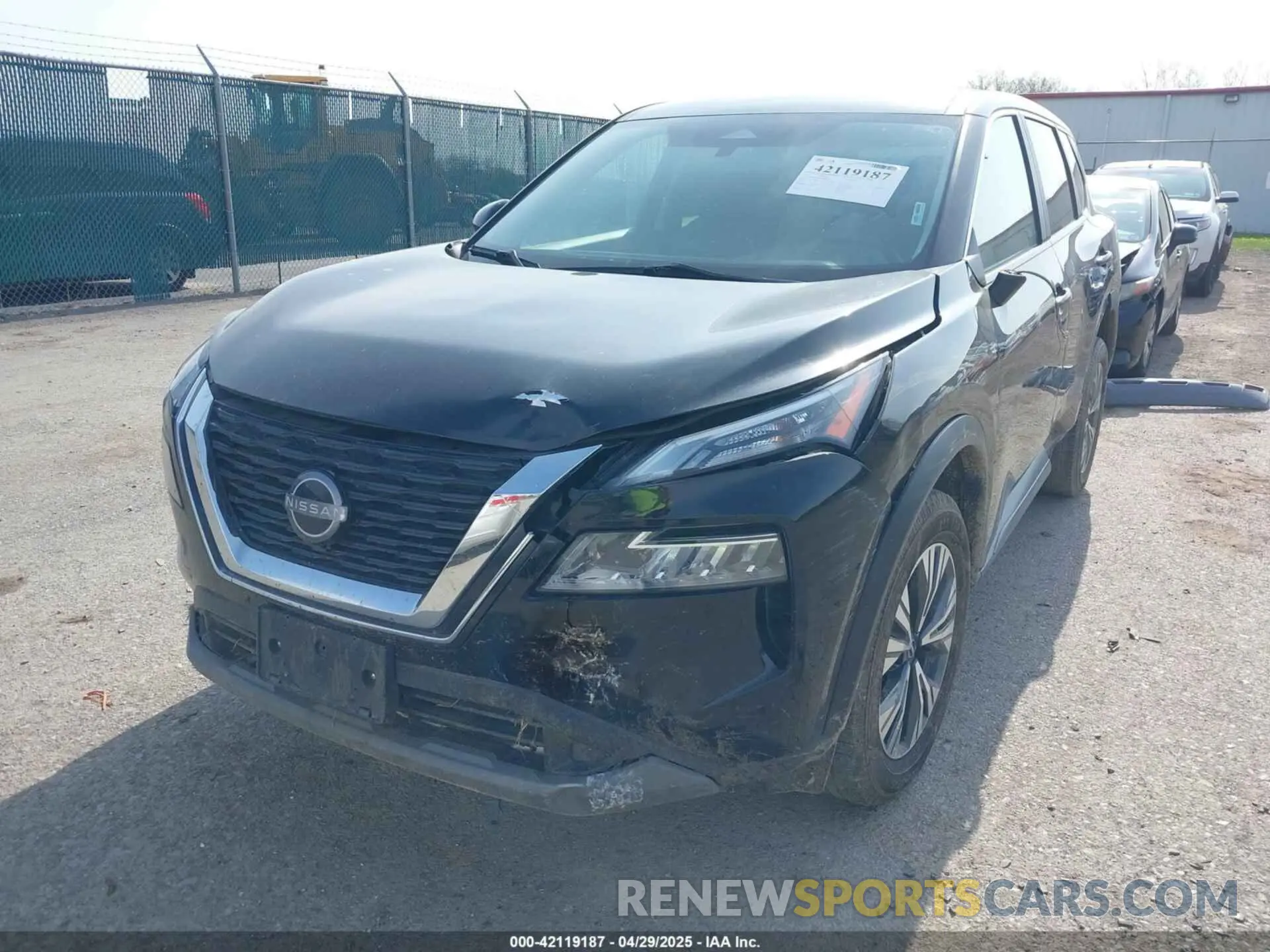 6 Photograph of a damaged car JN8BT3BB1PW480948 NISSAN ROGUE 2023
