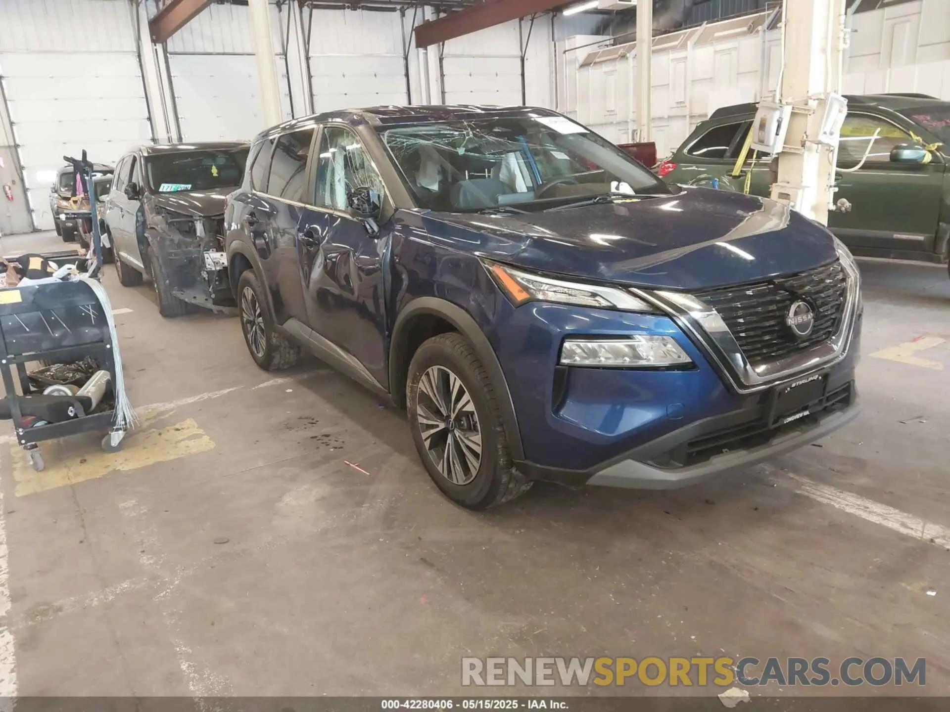 1 Photograph of a damaged car JN8BT3BB1PW483297 NISSAN ROGUE 2023